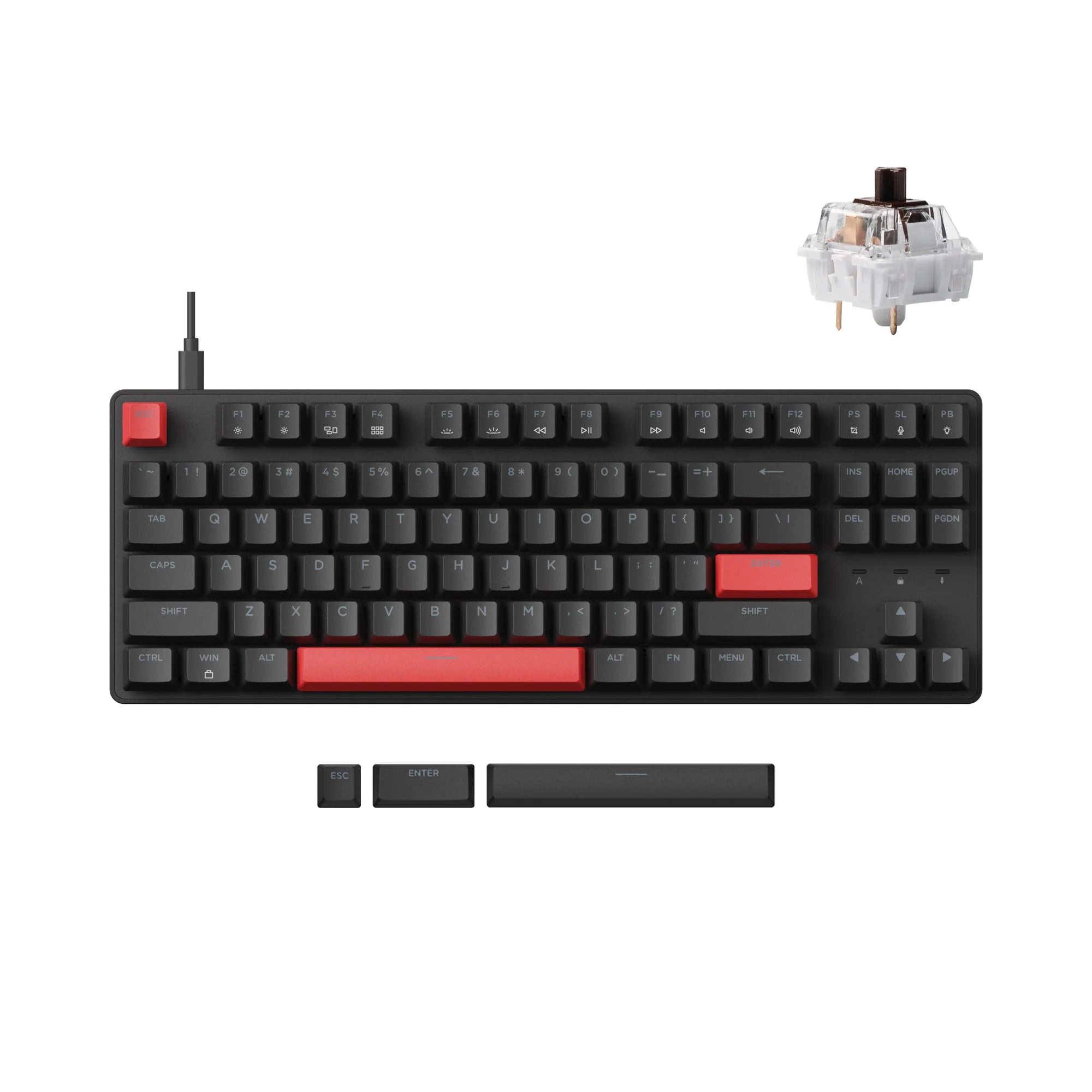 Lemokey X1 QMK/VIA Wired Mechanical Keyboard - View 2