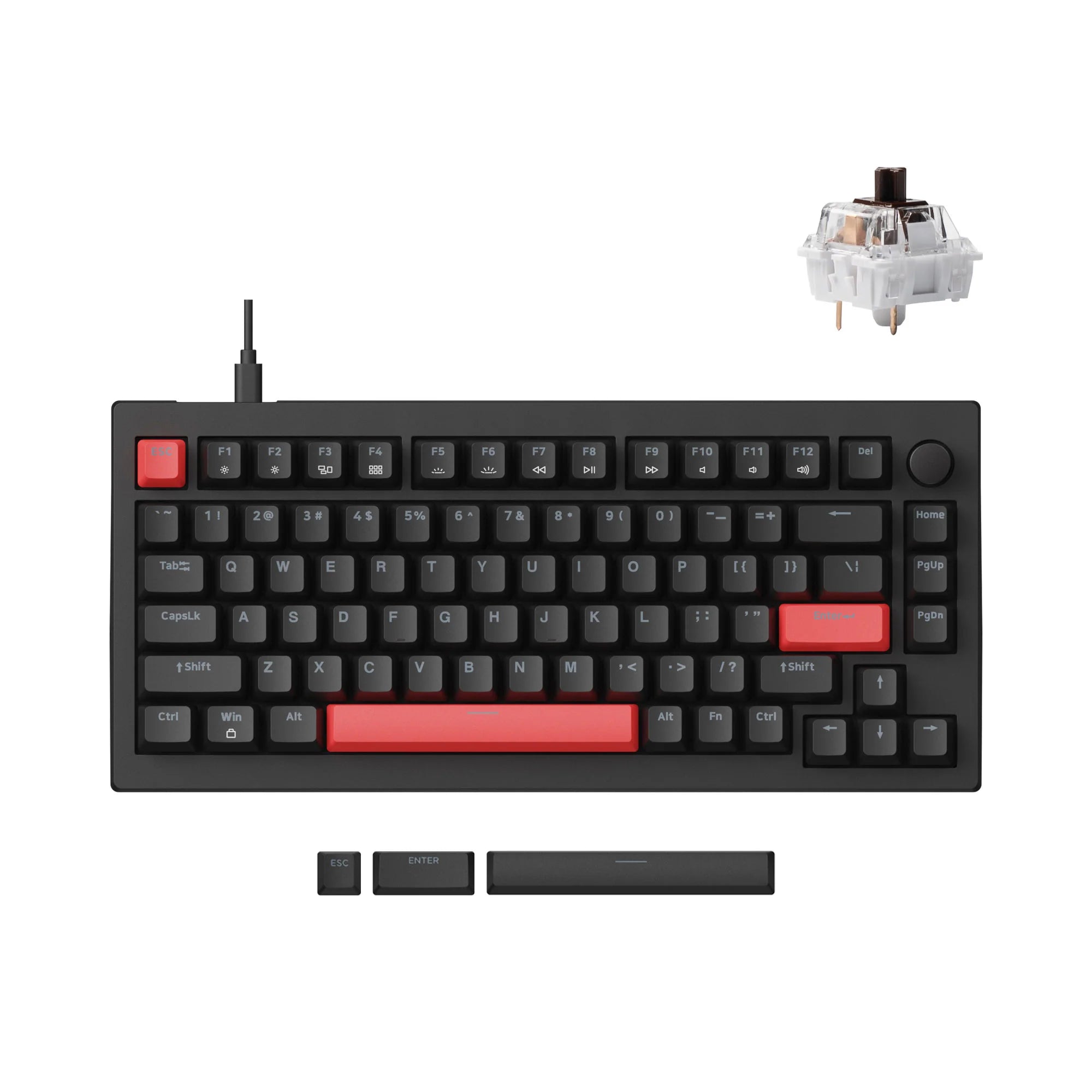 Lemokey X4 QMK Wired Mechanical Keyboard - View 2