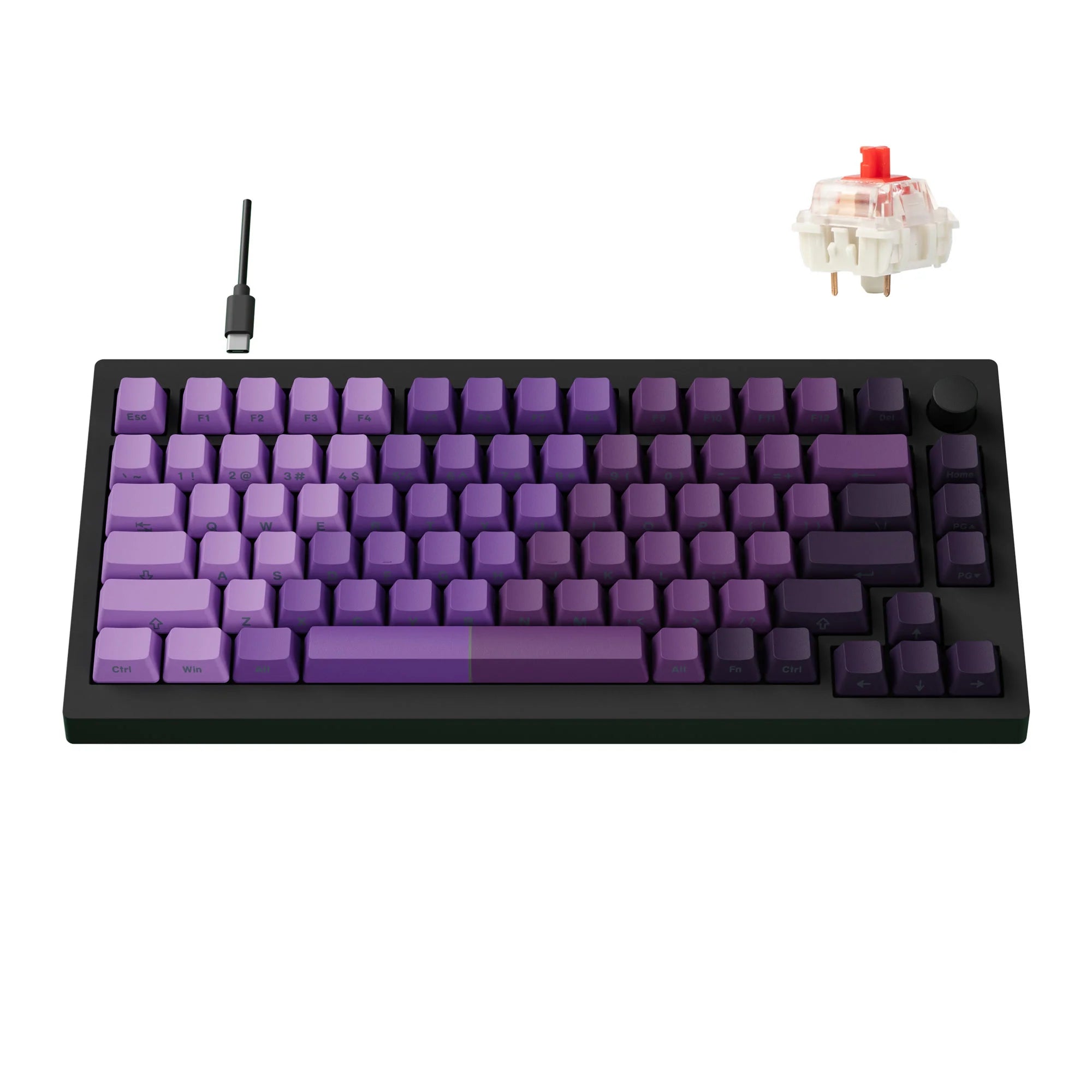 Lemokey X4 QMK Wired Mechanical Keyboard - View 3