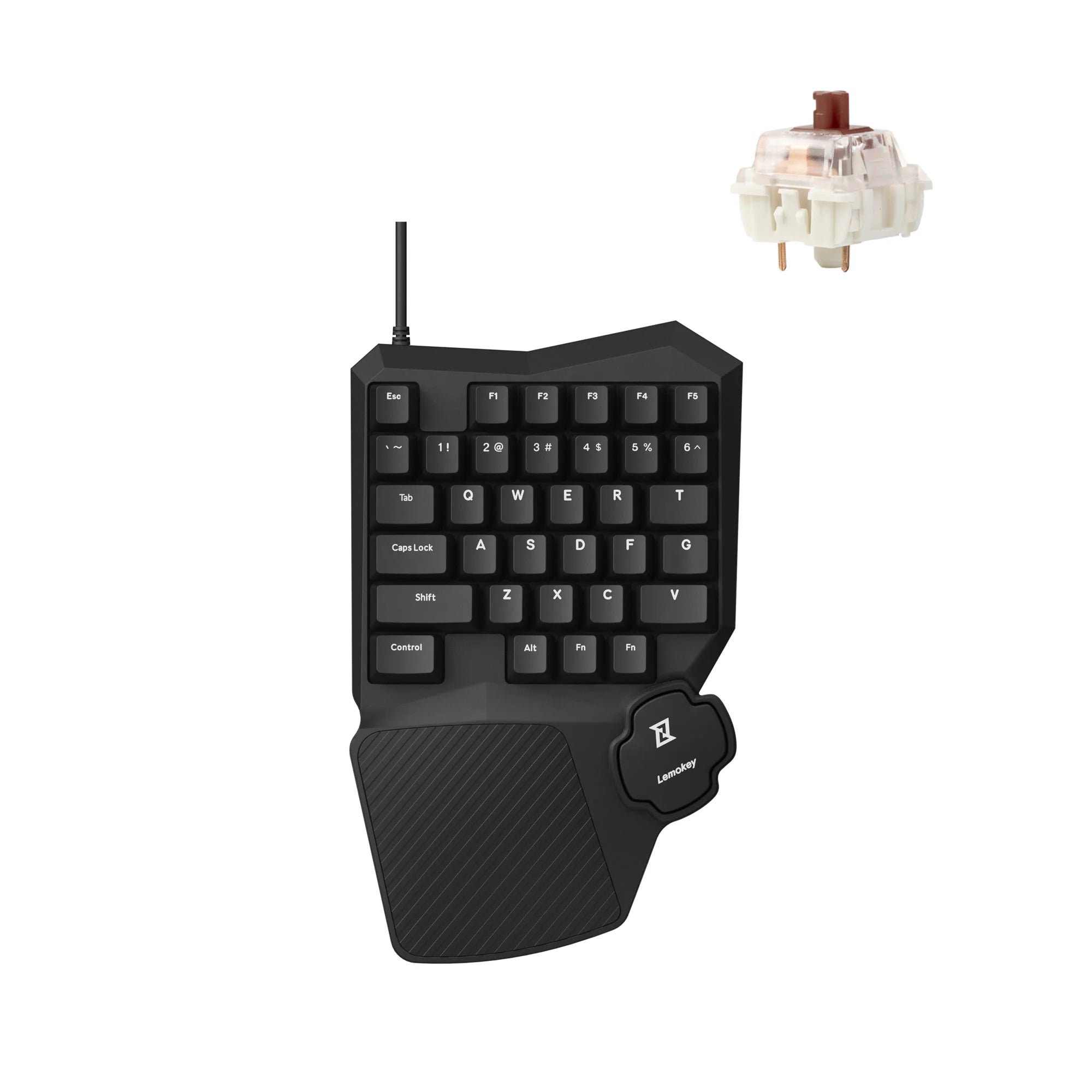 Lemokey X0 QMK Wired Mechanical Gaming Keypad - View 2