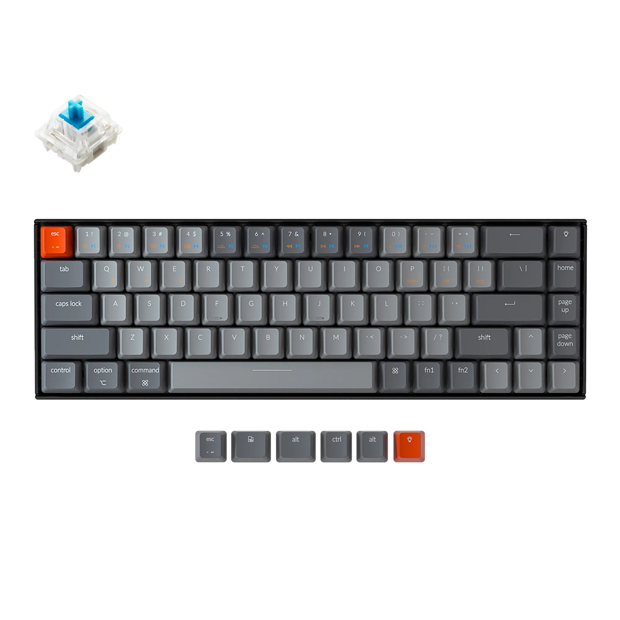 Keychron K6 Wireless Mechanical Keyboard - View 2