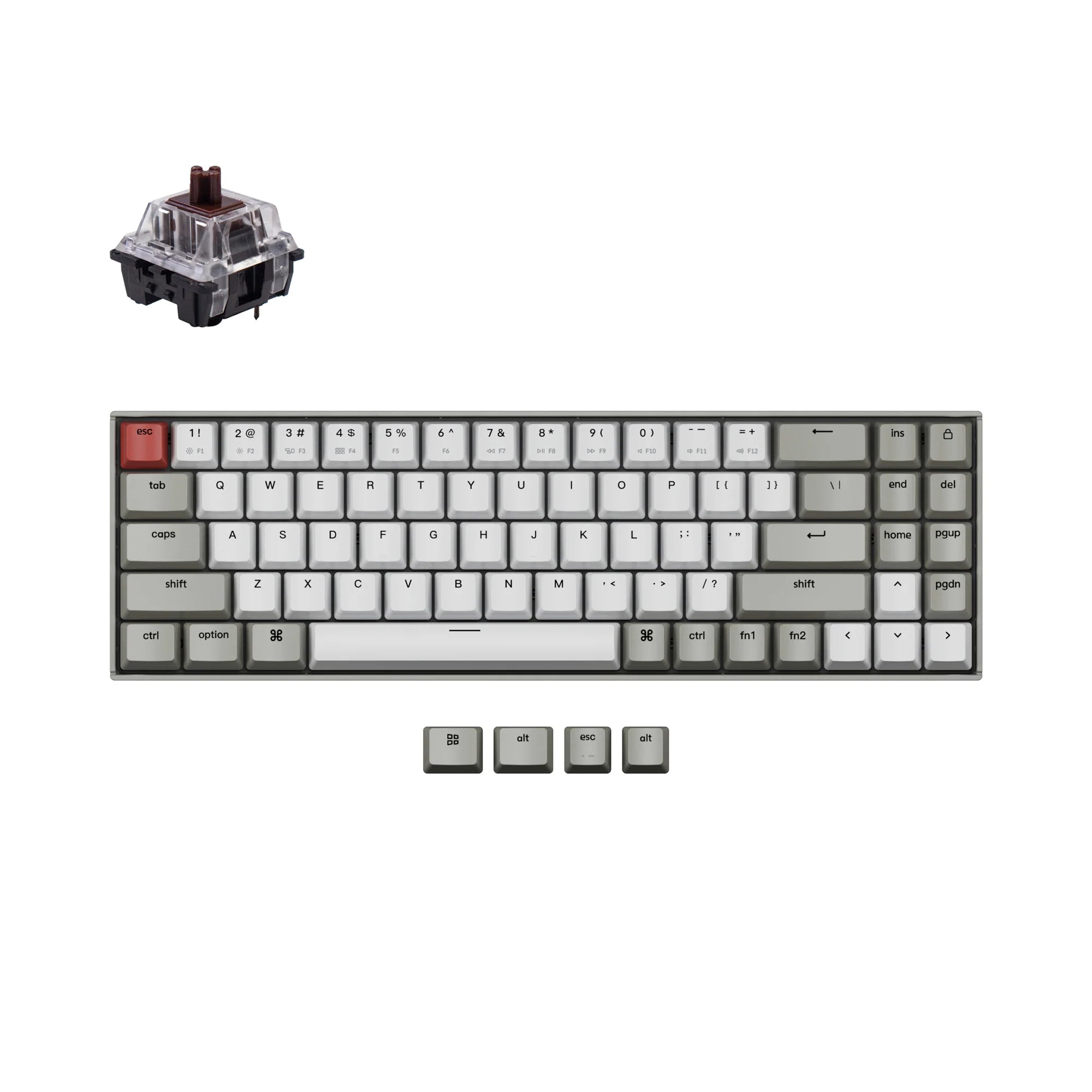 Keychron K14 Wireless Mechanical Keyboard - View 5