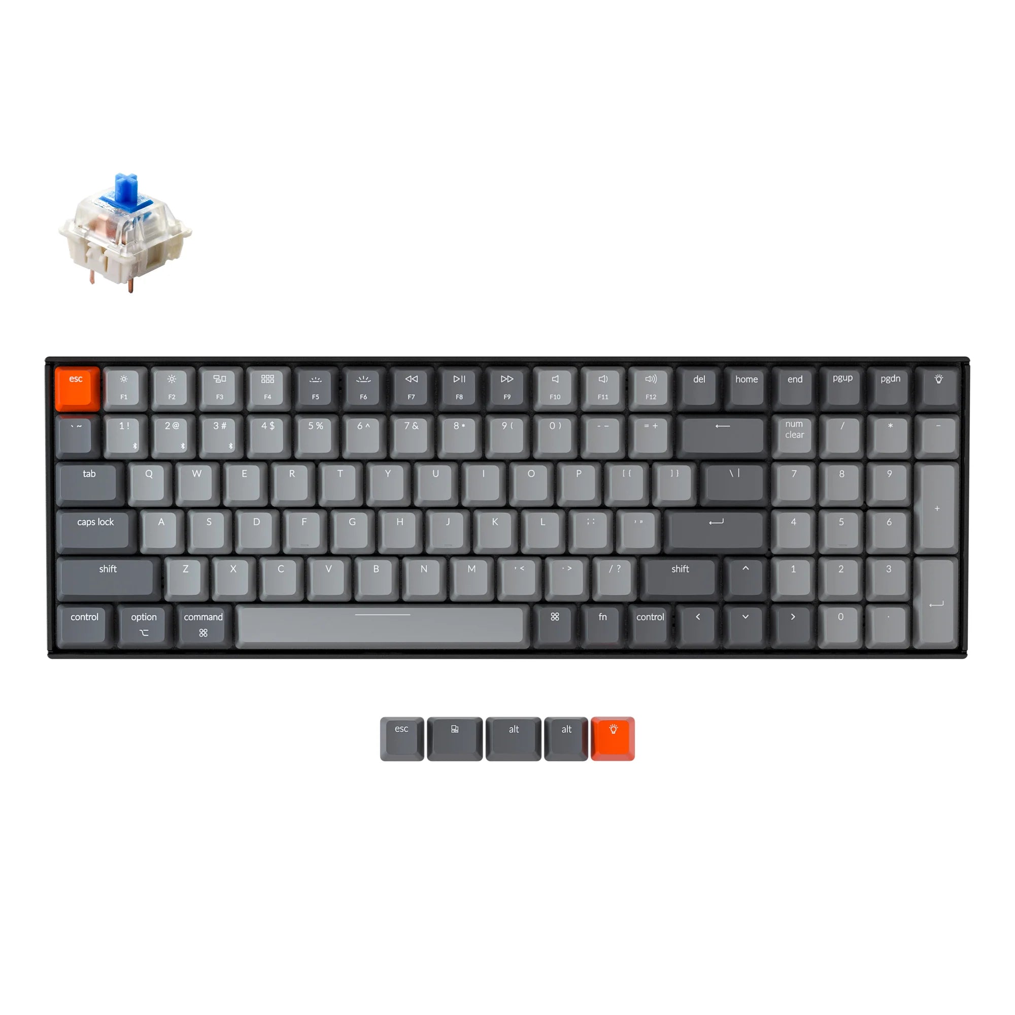Keychron K4 Wireless Mechanical Keyboard (Version 2) - View 2