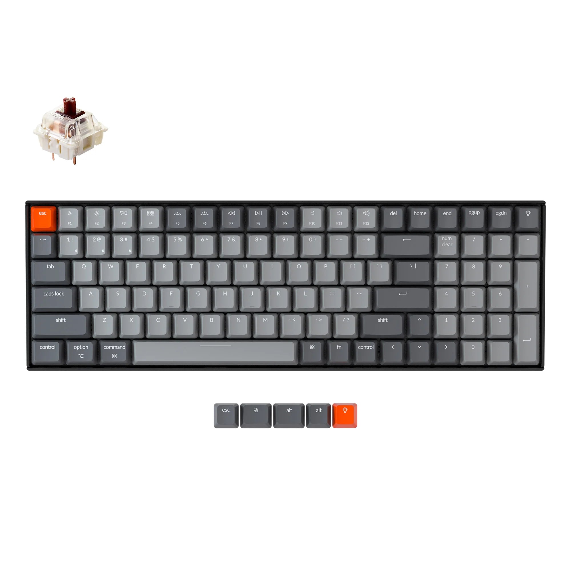 Keychron K4 Wireless Mechanical Keyboard (Version 2) - View 3