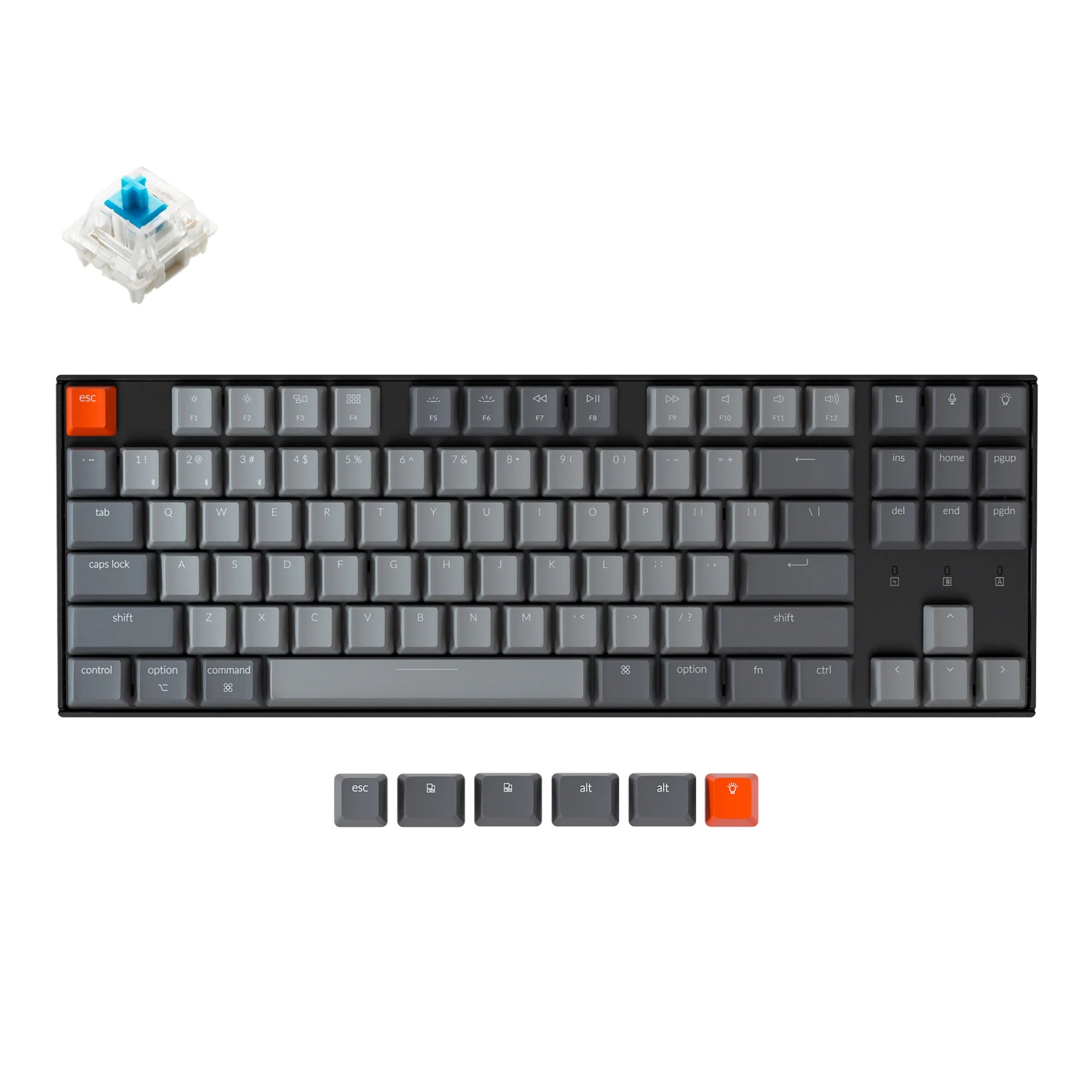 Keychron K8 Wireless Mechanical Keyboard - View 2
