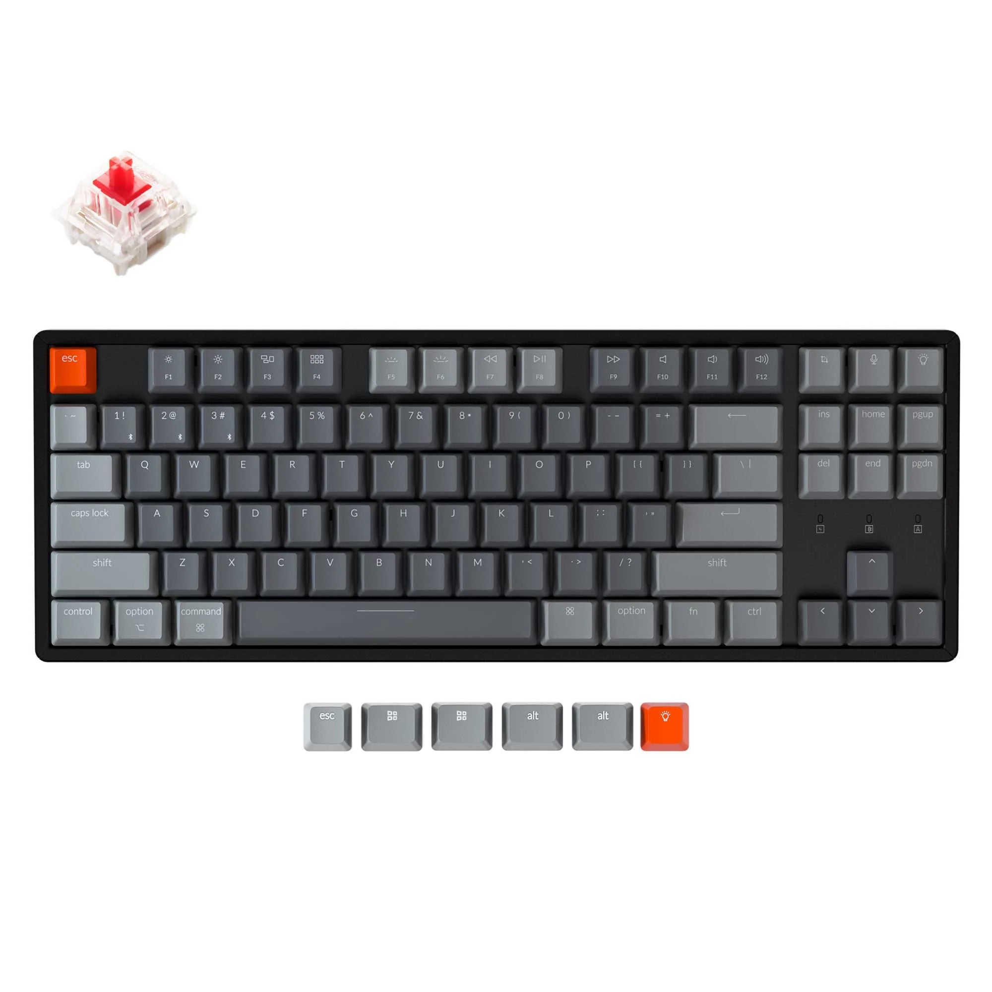 Keychron K8 Wireless Mechanical Keyboard - View 4