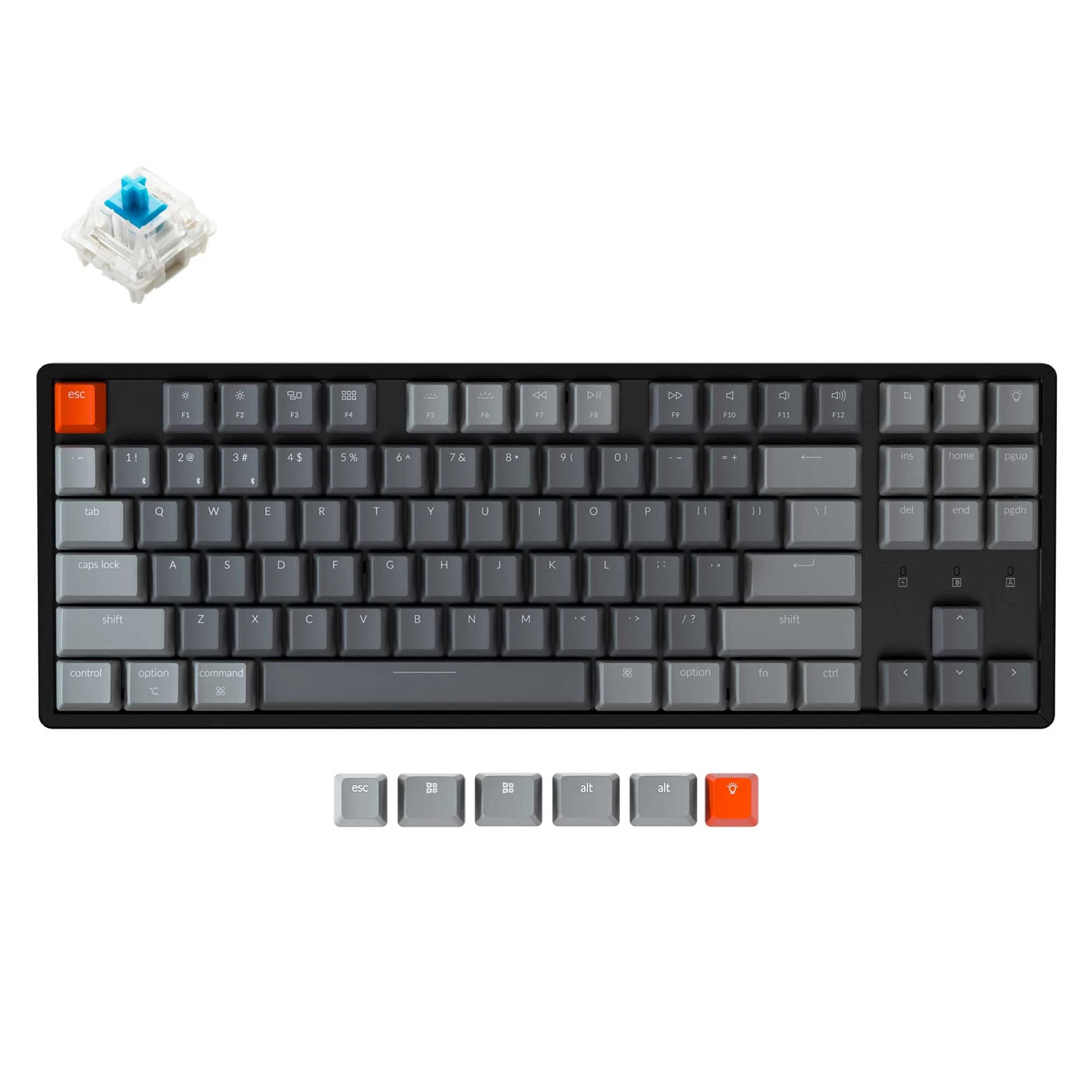 Keychron K8 Wireless Mechanical Keyboard - View 5