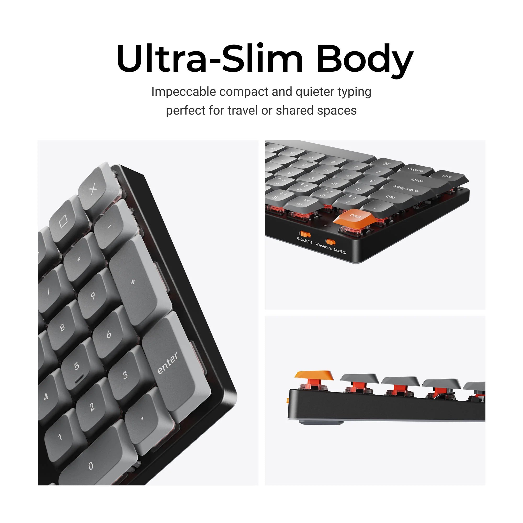 Keychron K5 Max QMK/VIA Wireless Custom Mechanical Keyboard - View 3