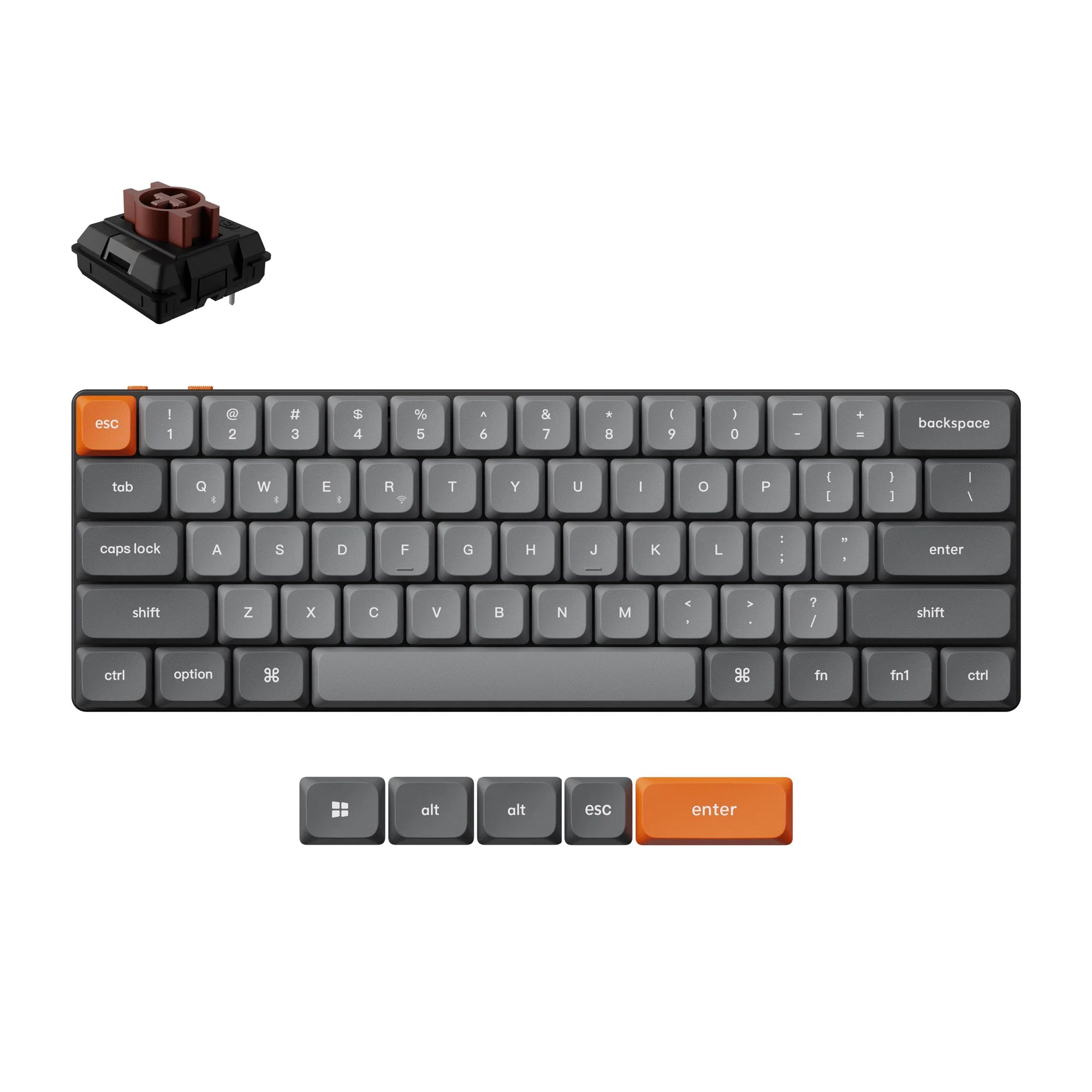 Keychron K9 Max QMK Wireless Custom Mechanical Keyboard - View 2