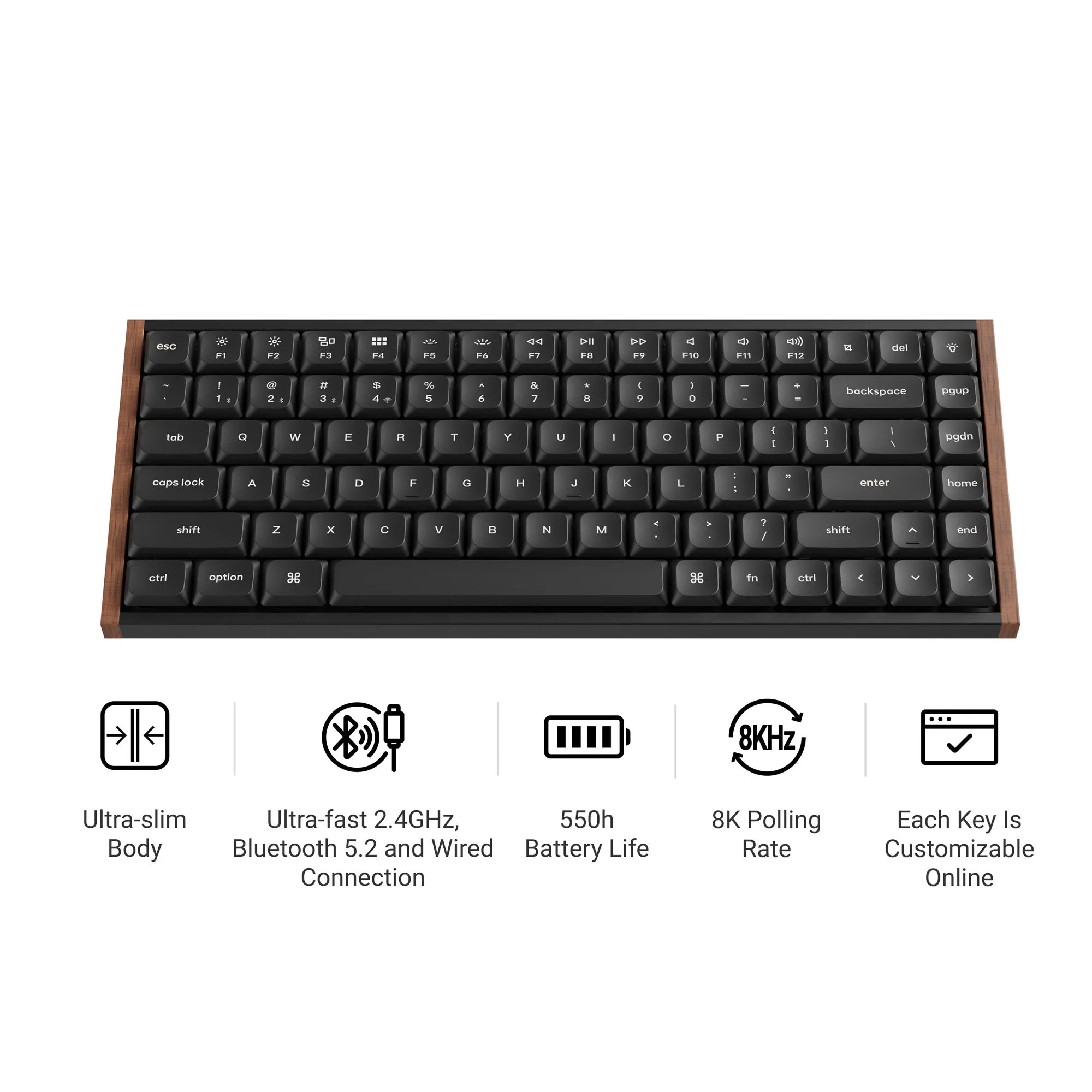Keychron K3 Ultra 8K Wireless Custom Mechanical Keyboard