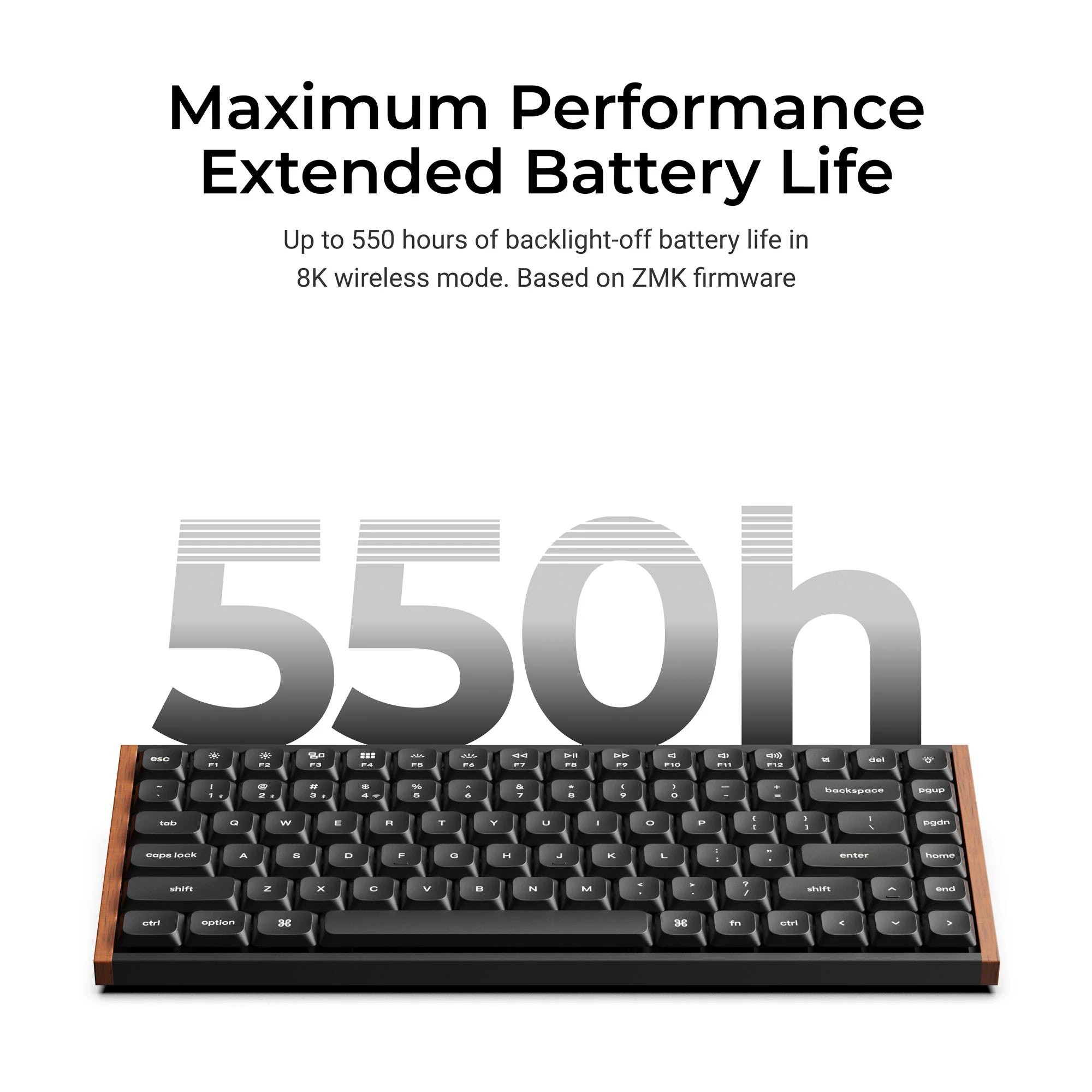 Keychron K3 Ultra 8K Wireless Custom Mechanical Keyboard - View 3