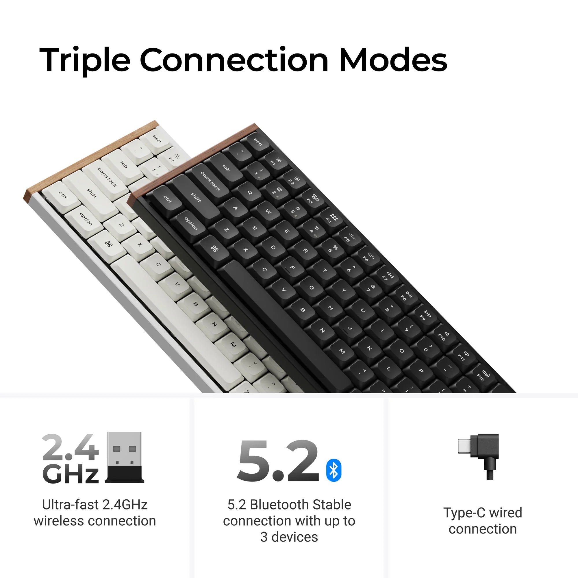 Keychron K3 Ultra 8K Wireless Custom Mechanical Keyboard - View 5