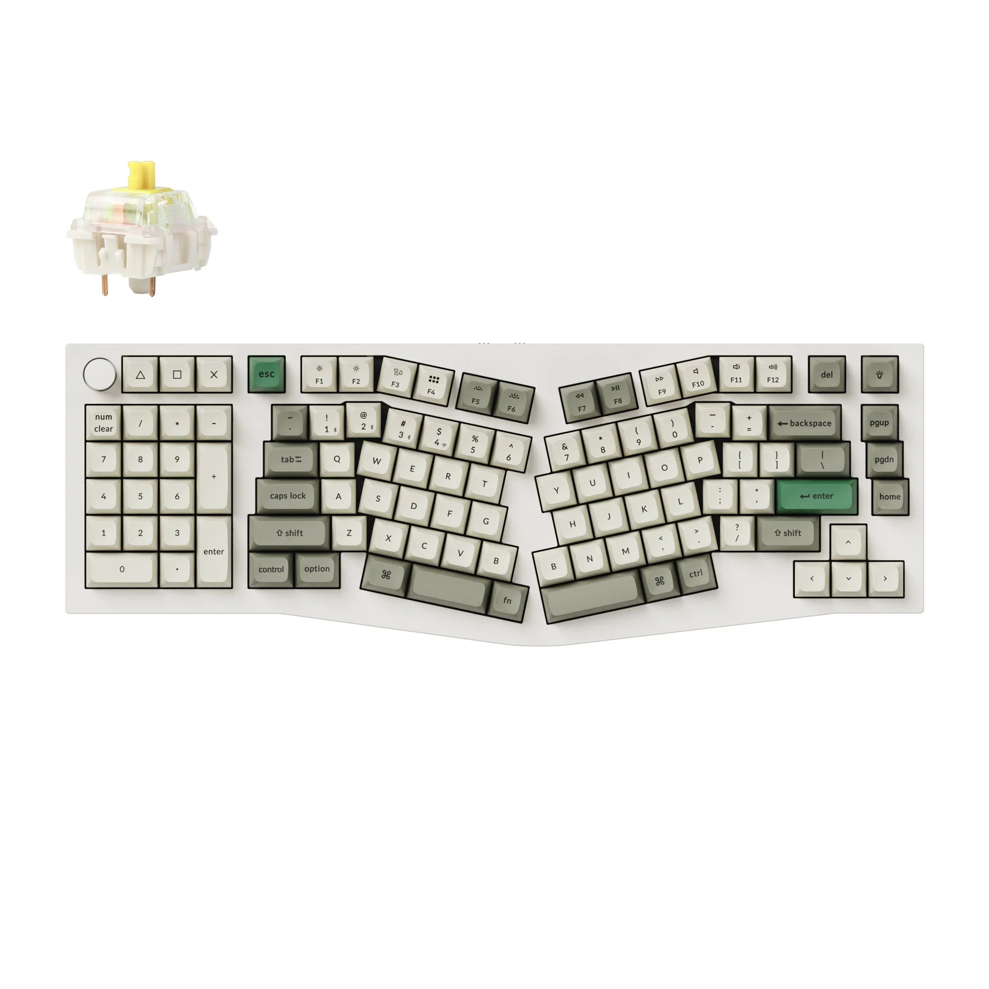 Keychron Q14 Max (Alice Layout) QMK Wireless Custom Mechanical Keyboard - View 6