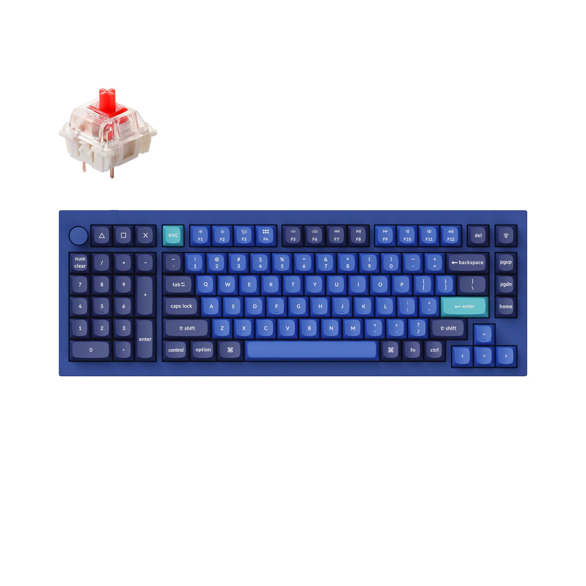 Keychron Q12 QMK Custom Mechanical Keyboard - View 5