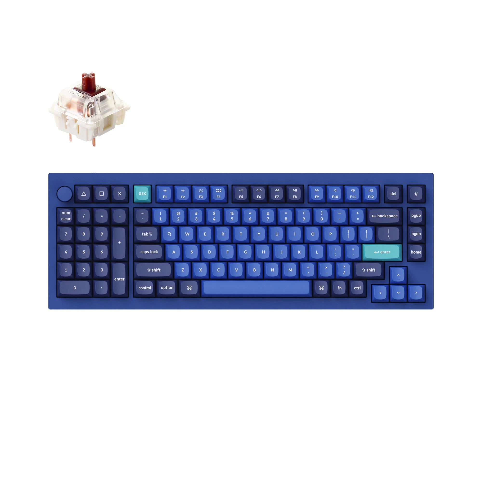 Keychron Q12 QMK Custom Mechanical Keyboard - View 6