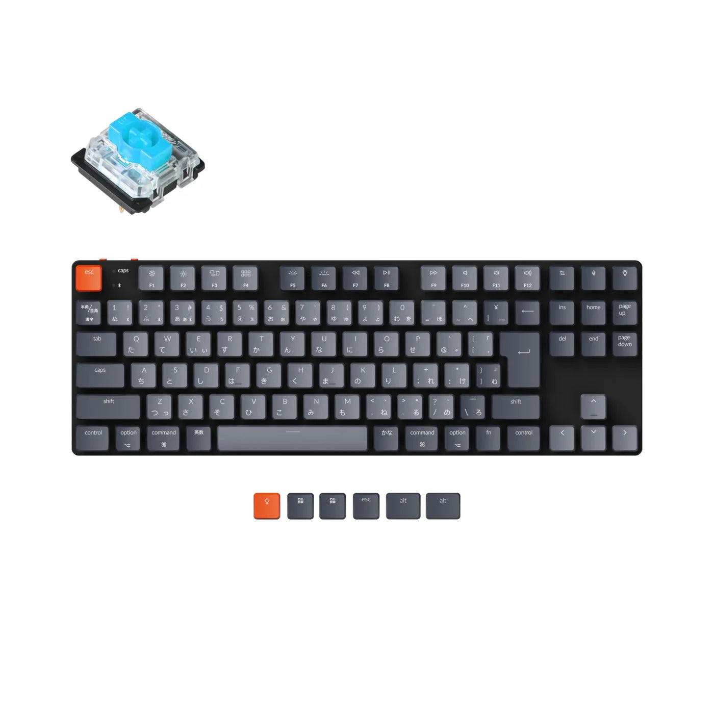 Keychron K1 SE Wireless Mechanical Keyboard (Japan JIS Layout) - Version 5 - View 2