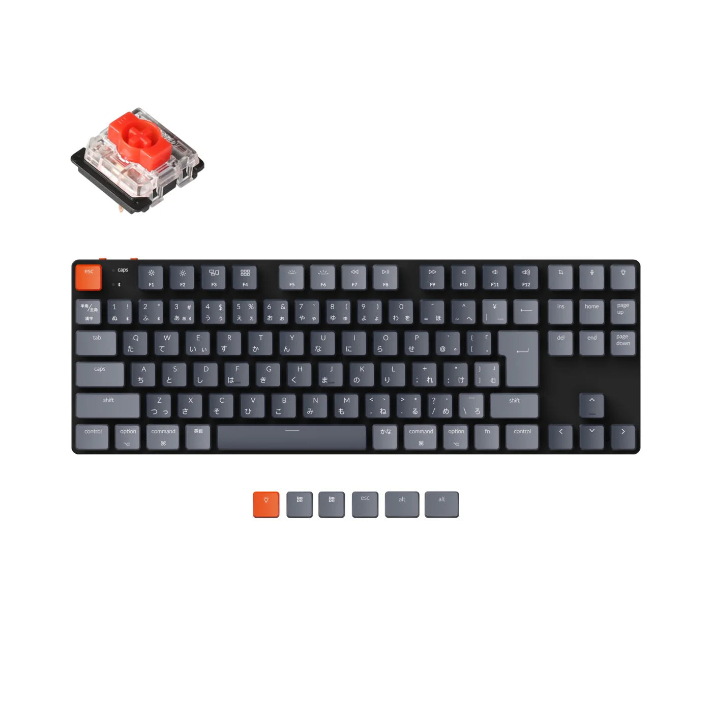 Keychron K1 SE Wireless Mechanical Keyboard (Japan JIS Layout) - Version 5 - View 4