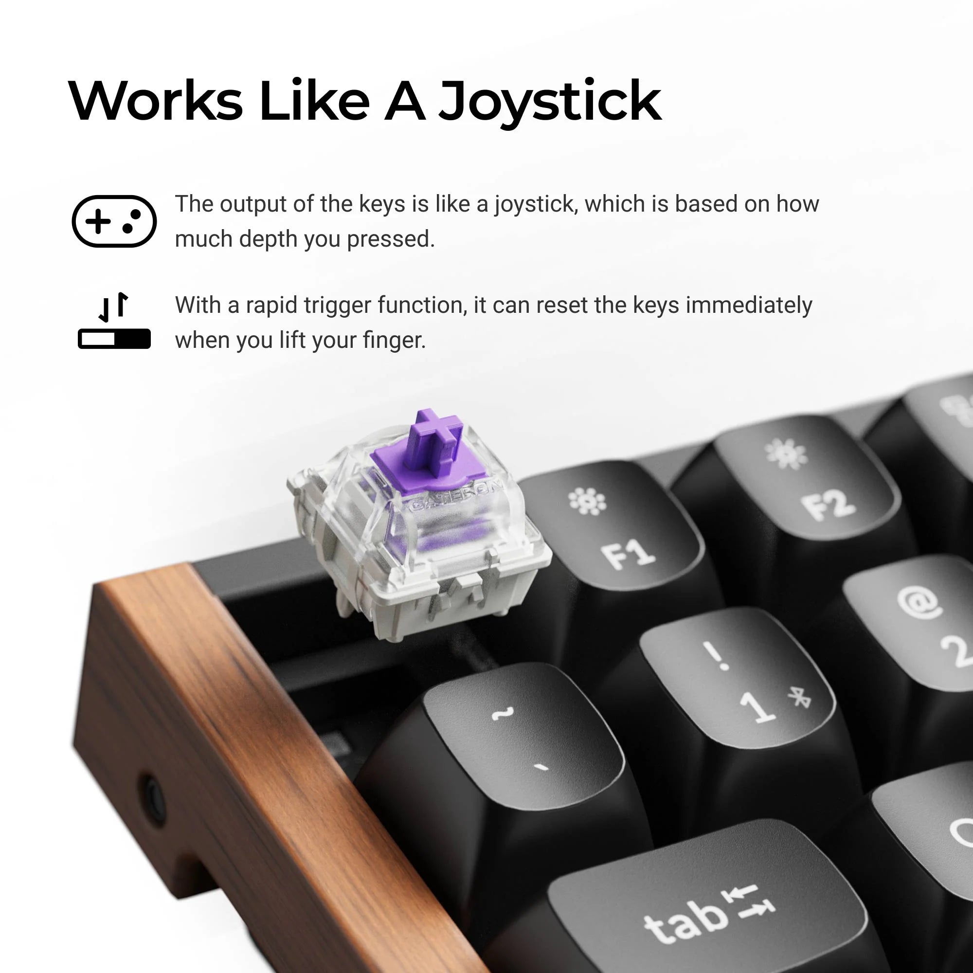 Keychron K4 HE Wireless Magnetic Switch Custom Keyboard - View 3