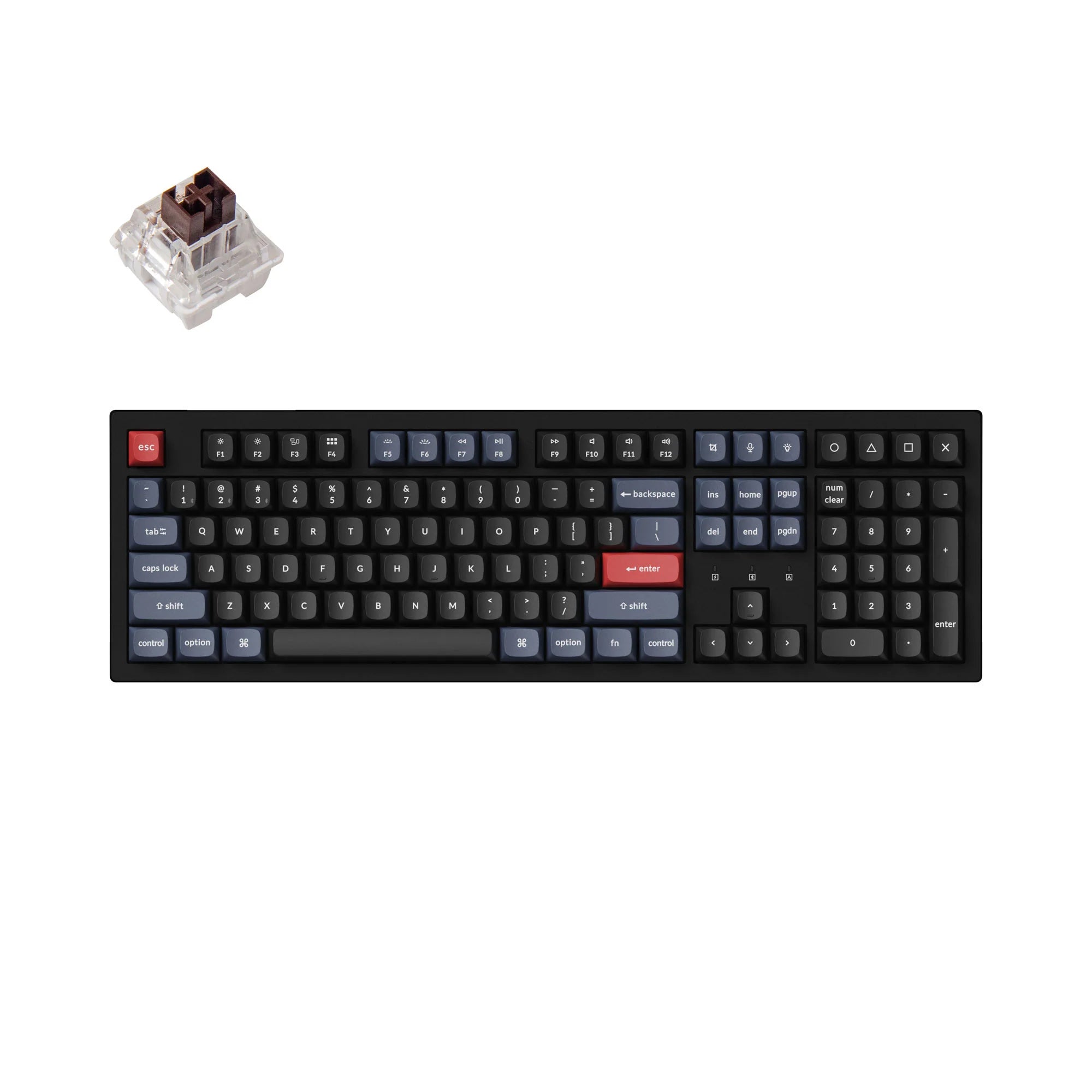 Keychron K10 Pro QMK/VIA Wireless Mechanical Keyboard - View 2