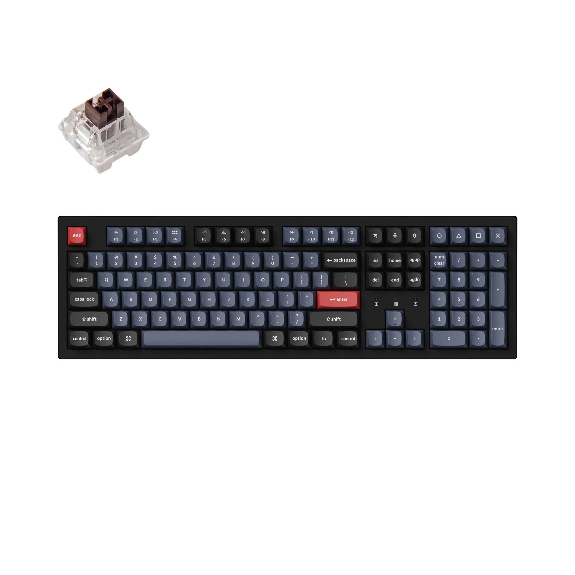 Keychron K10 Pro QMK/VIA Wireless Mechanical Keyboard - View 4
