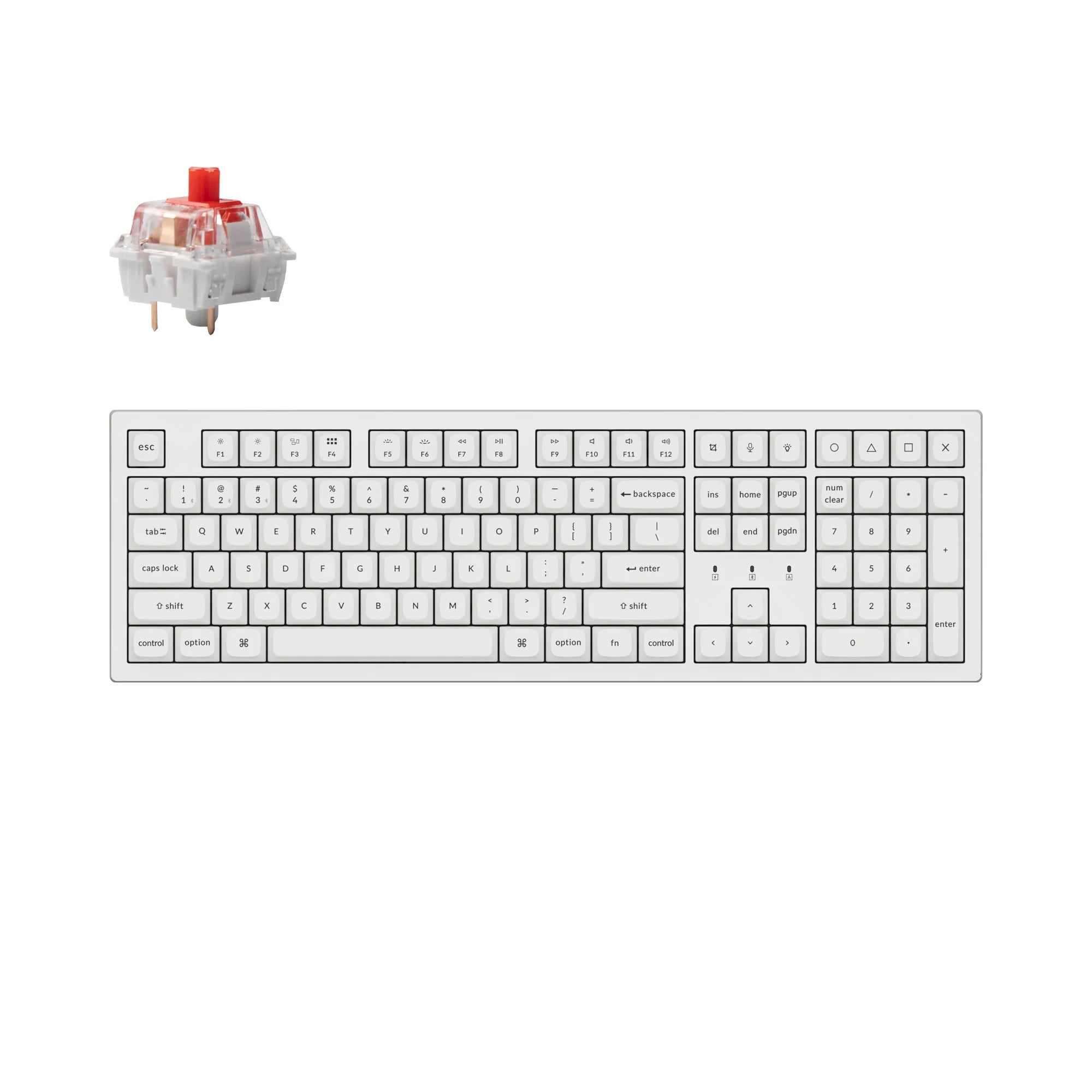 Keychron K10 Pro QMK/VIA Wireless Mechanical Keyboard - View 5
