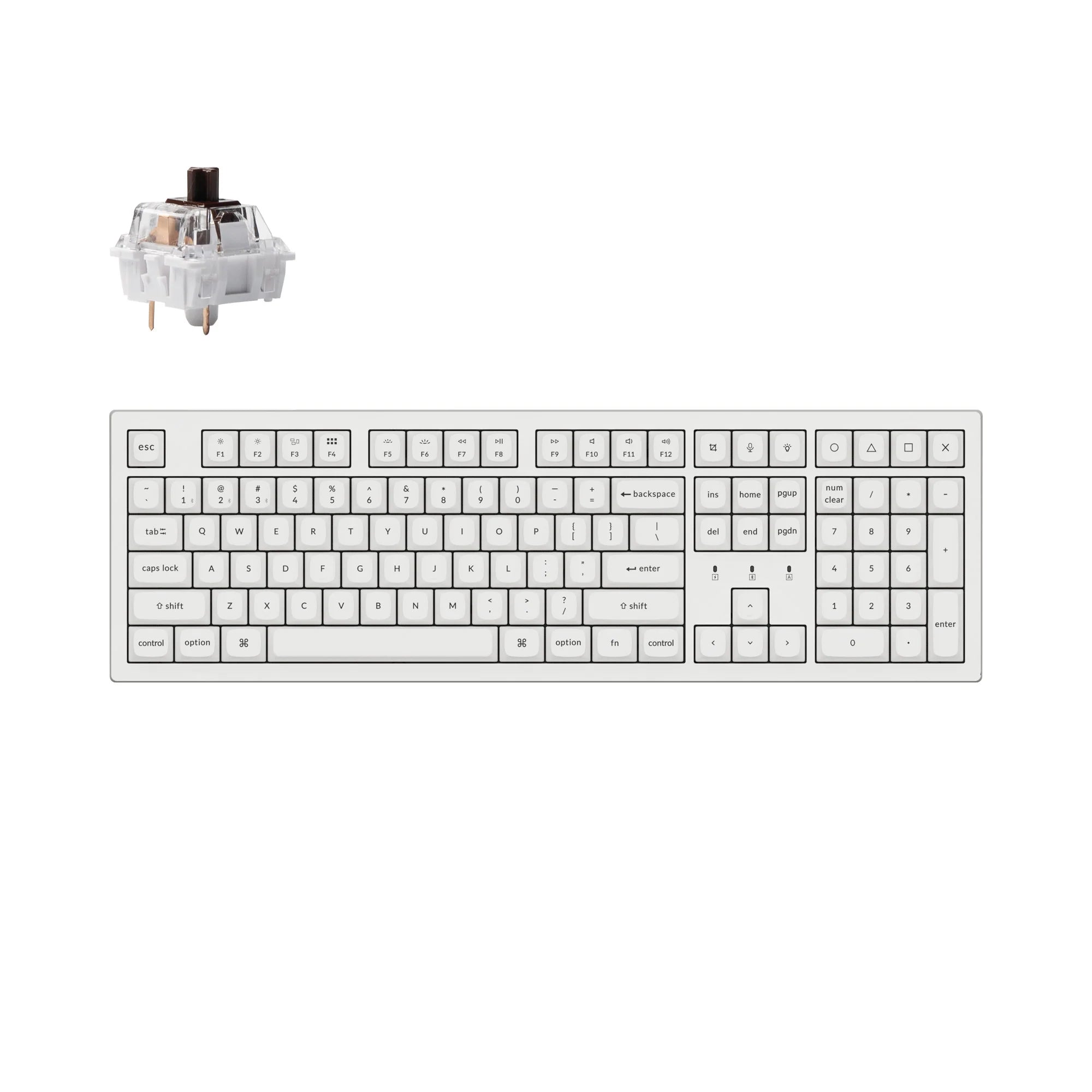 Keychron K10 Pro QMK/VIA Wireless Mechanical Keyboard - View 6
