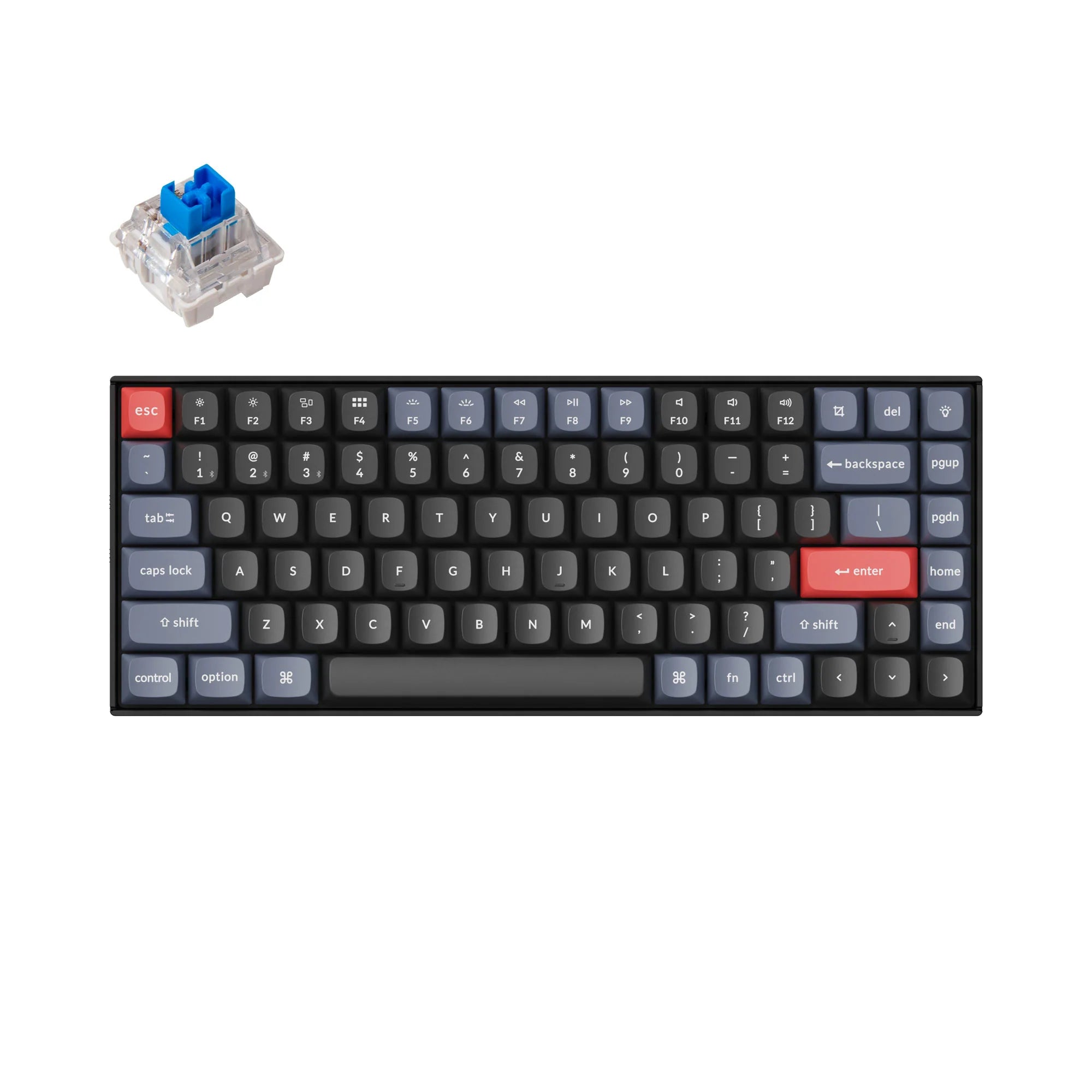 Keychron K2 Pro QMK/VIA Wireless Mechanical Keyboard - View 2