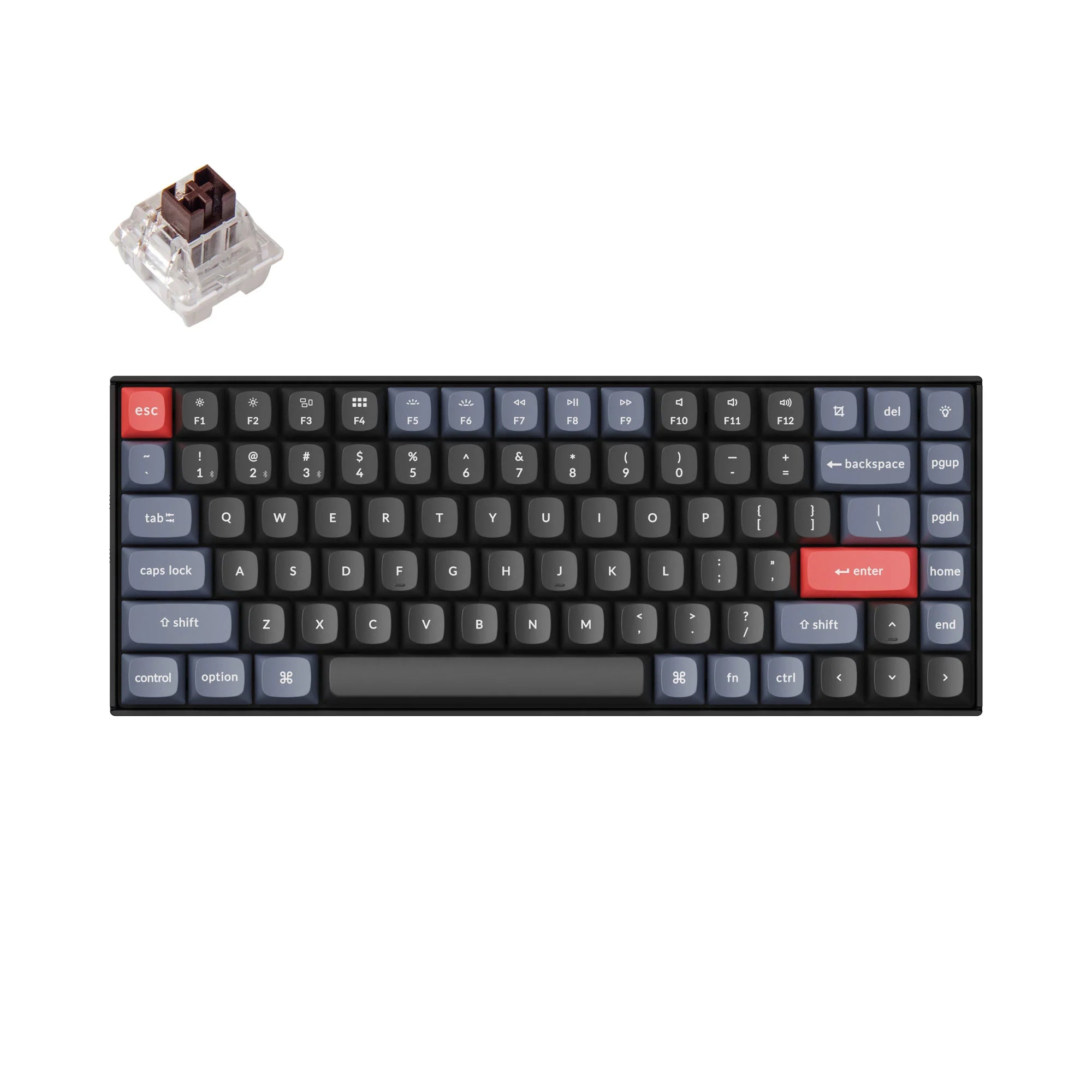 Keychron K2 Pro QMK/VIA Wireless Mechanical Keyboard - View 3