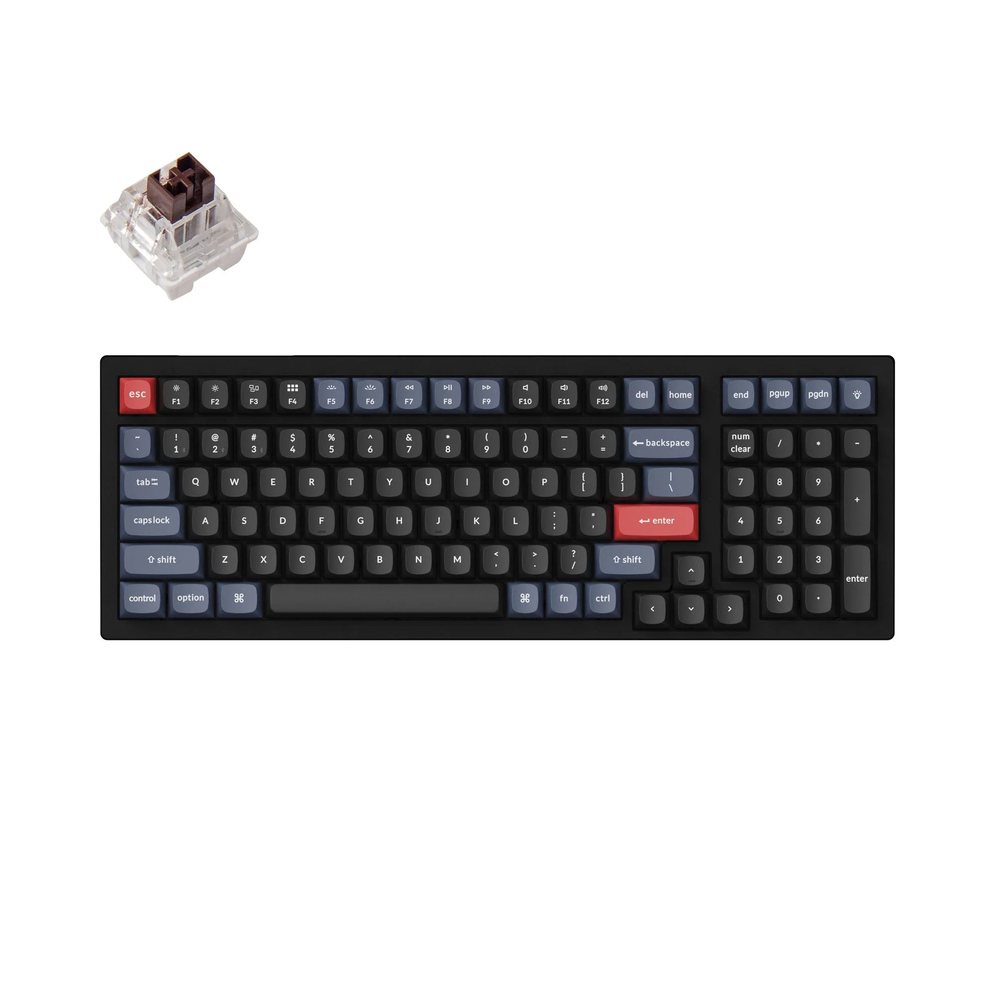 Keychron K4 Pro QMK/VIA Wireless Mechanical Keyboard - View 3