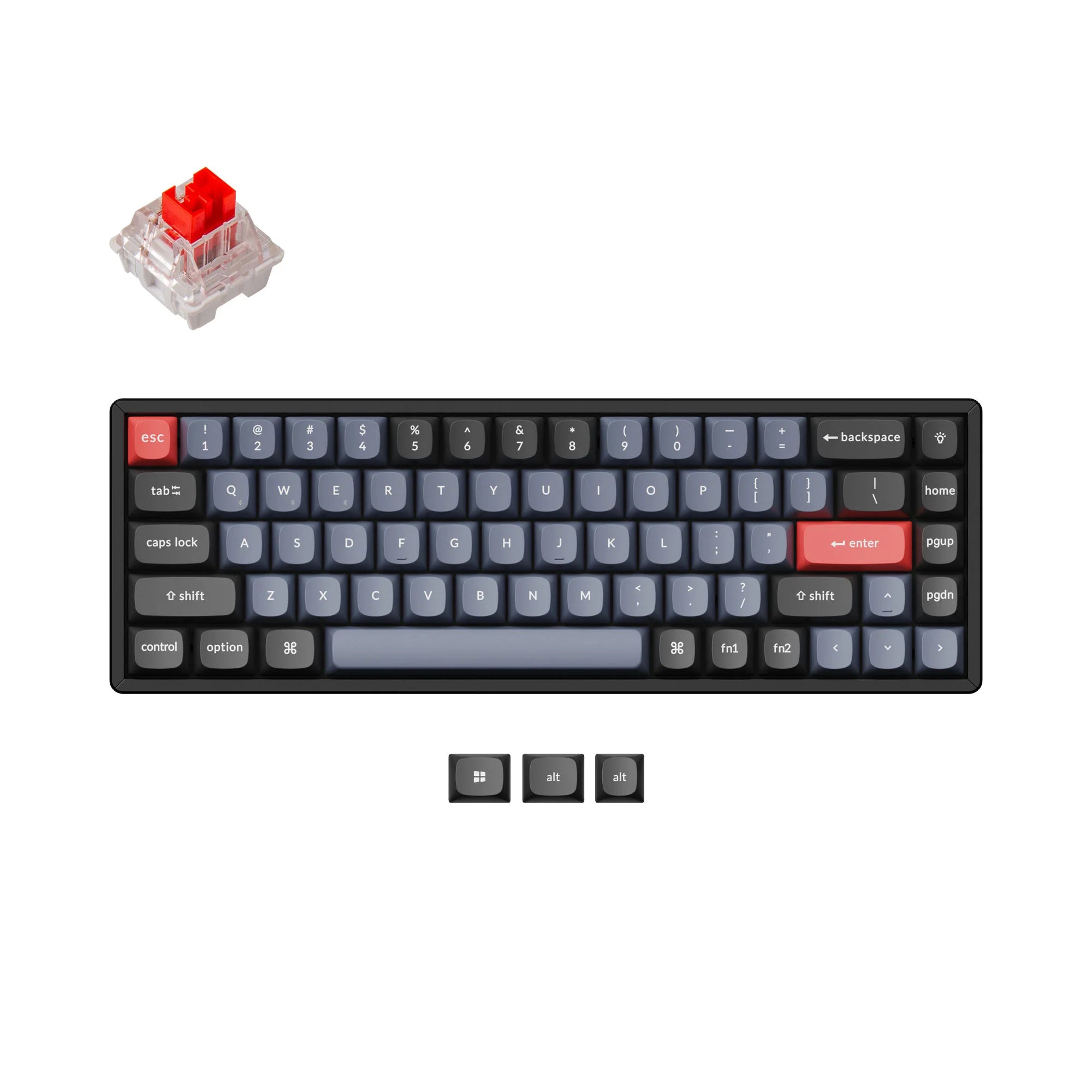 Keychron K6 Pro QMK/VIA Wireless Custom Mechanical Keyboard - View 4