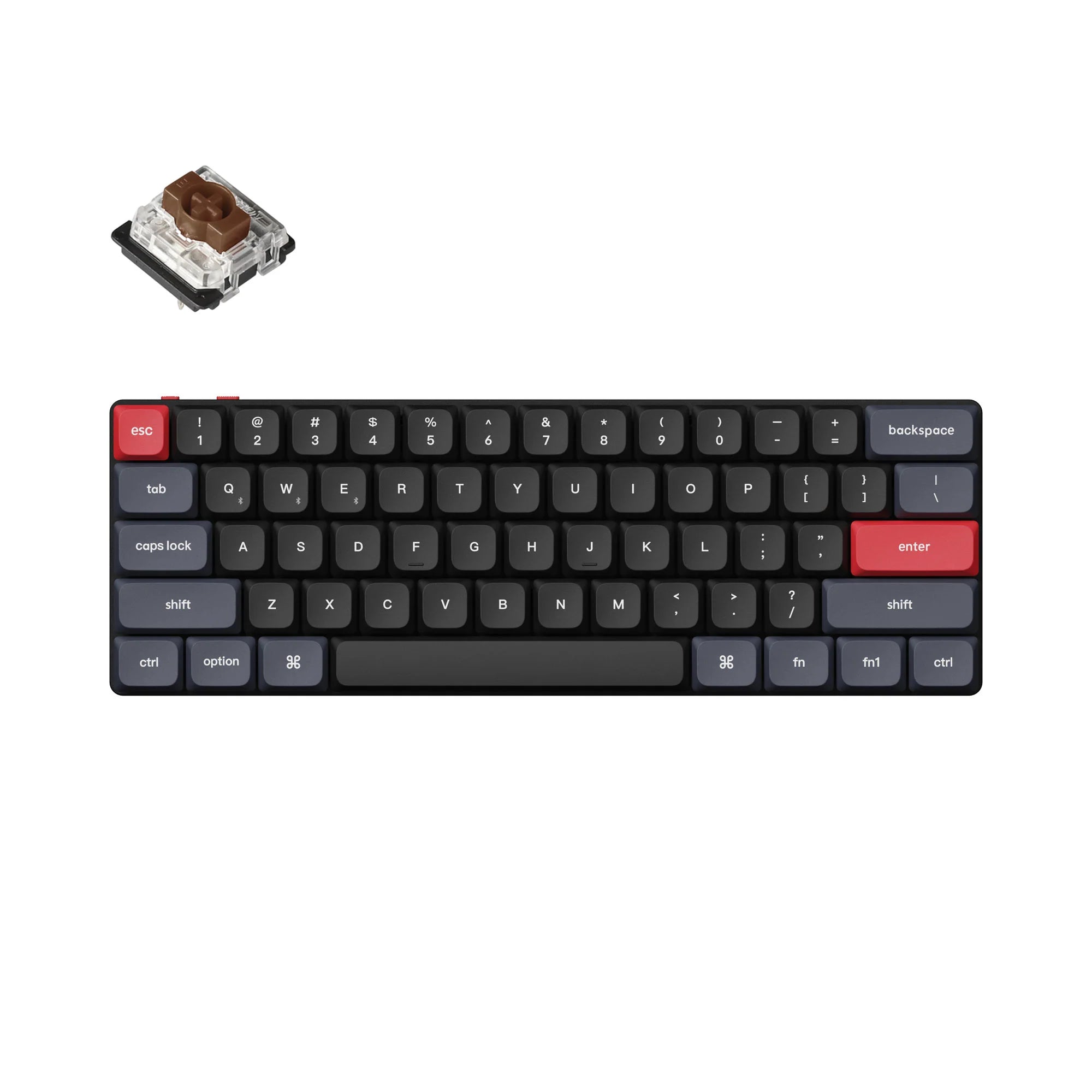 Keychron K9 Pro QMK/VIA Wireless Custom Mechanical Keyboard - View 2