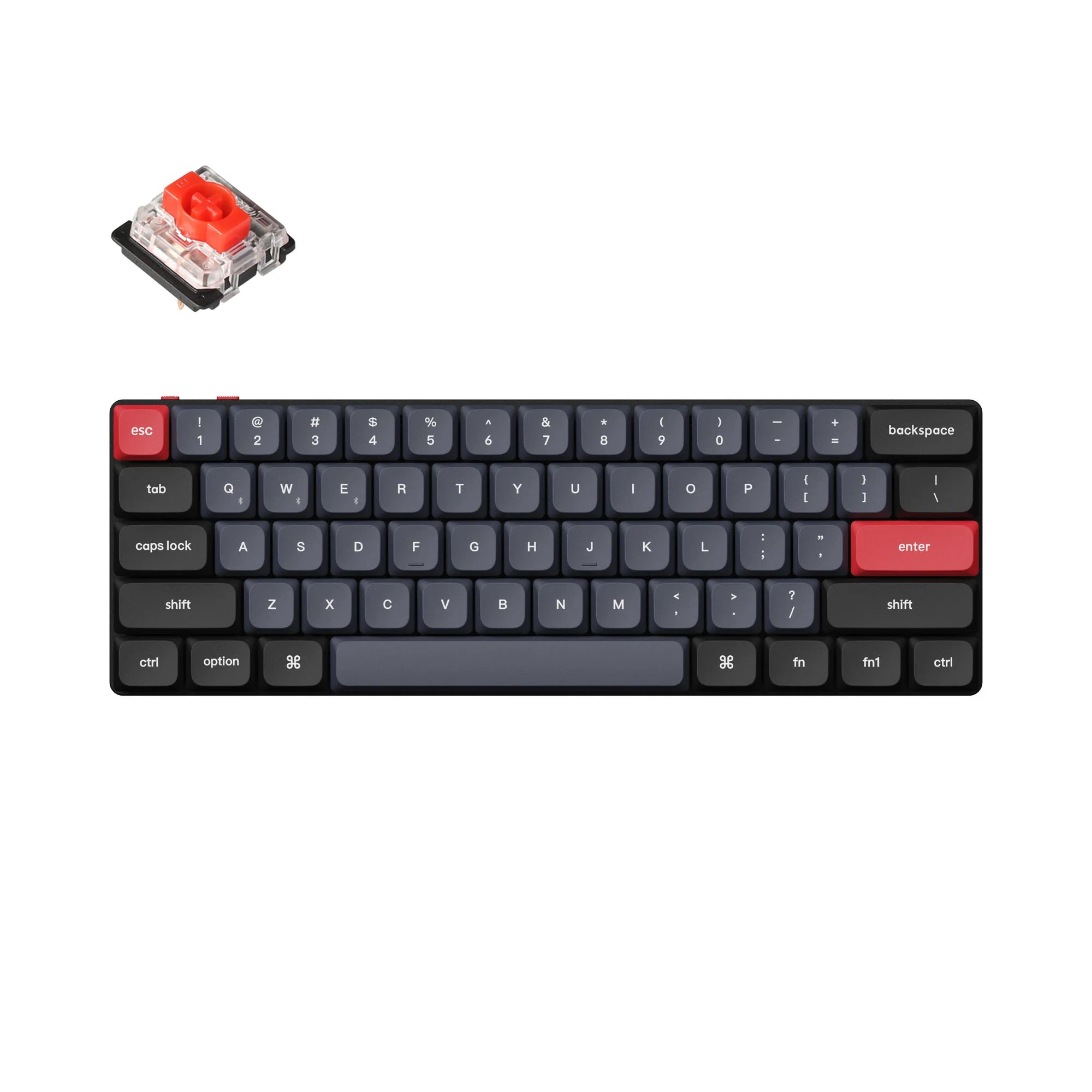 Keychron K9 Pro QMK/VIA Wireless Custom Mechanical Keyboard - View 3