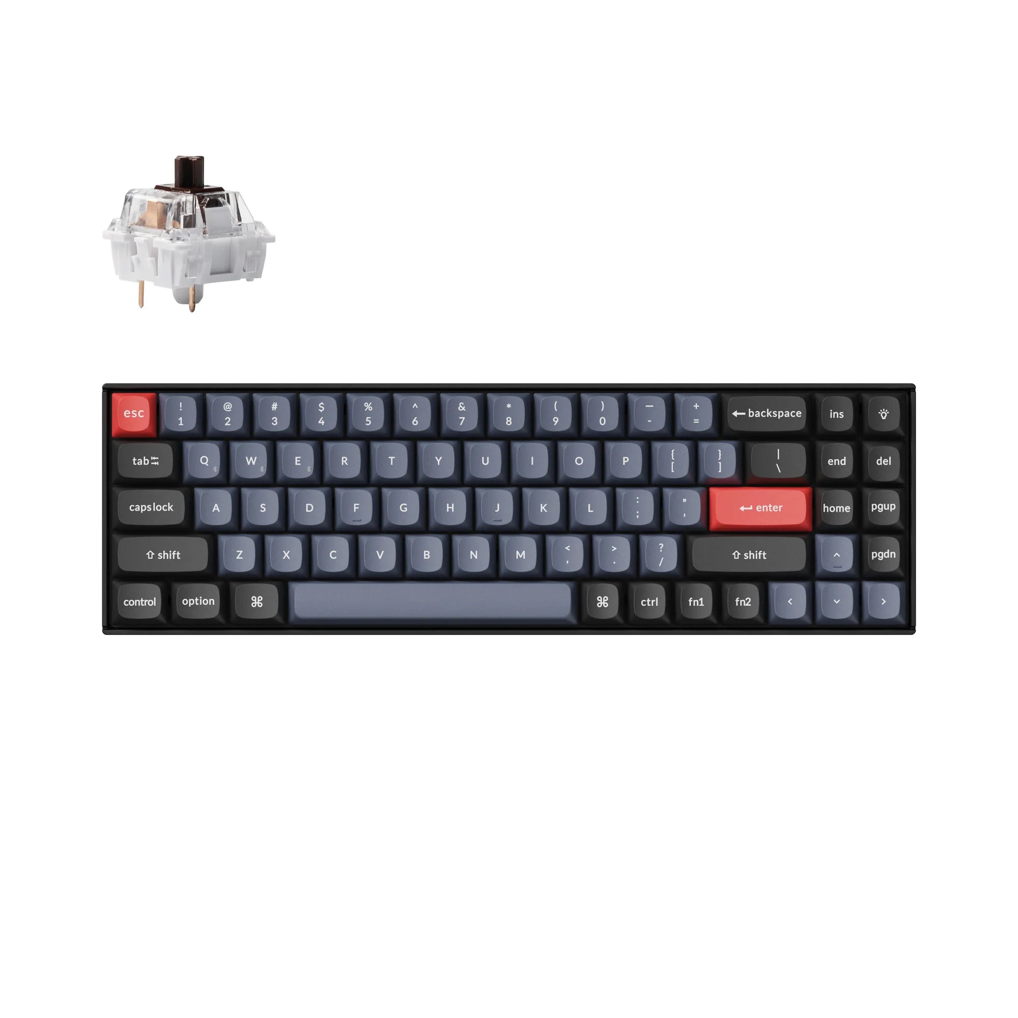Keychron K14 Pro QMK/VIA Wireless Mechanical Keyboard - View 2
