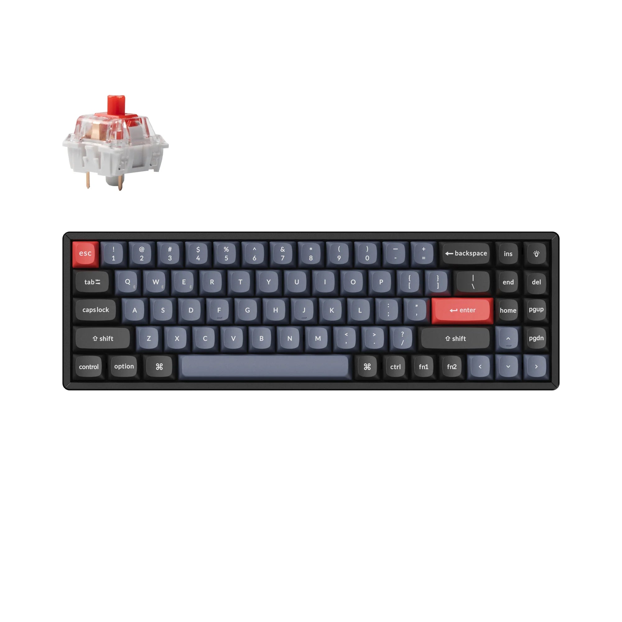 Keychron K14 Pro QMK/VIA Wireless Mechanical Keyboard - View 3
