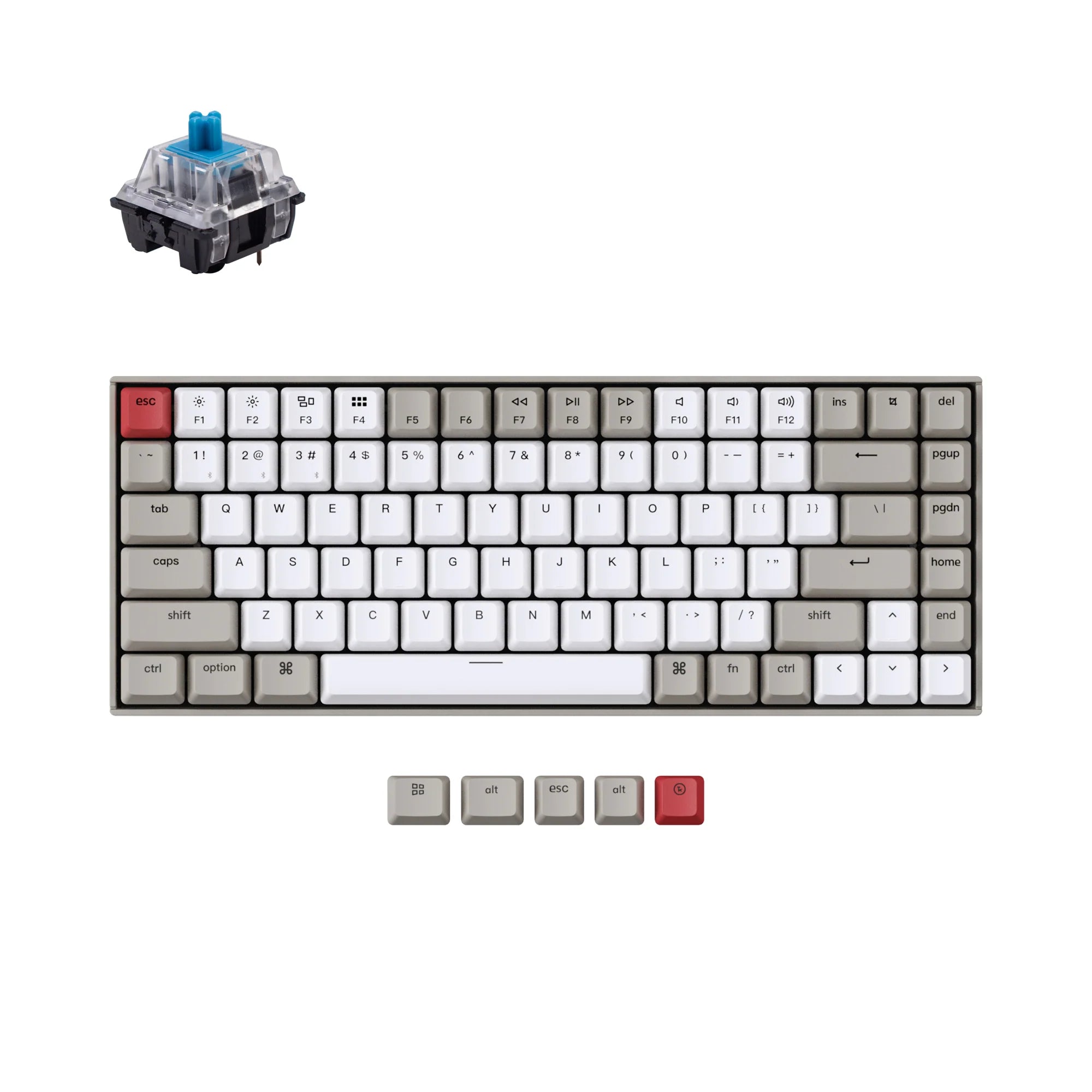 Keychron K2 Non-Backlight Wireless Mechanical Keyboard - View 2