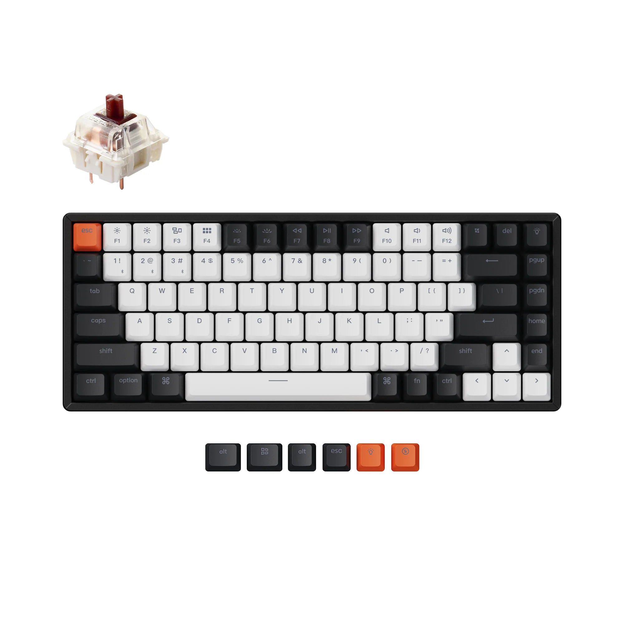 Keychron K2 (Hot-swappable) Wireless Mechanical Keyboard (Version 2) - View 6