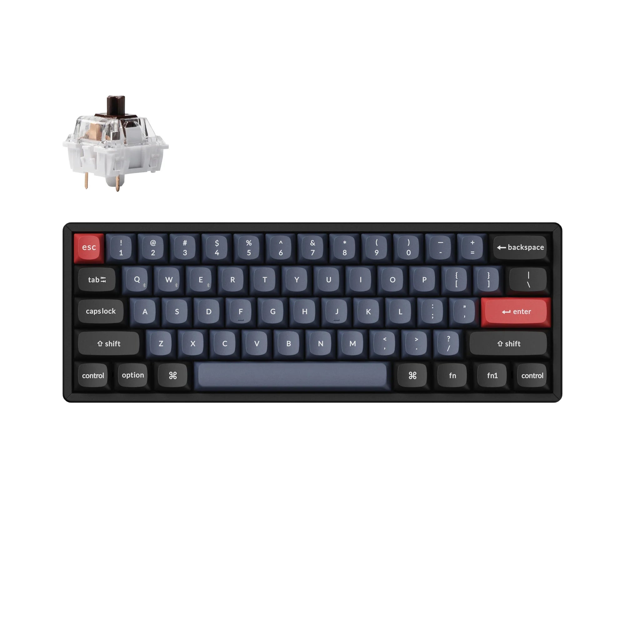 Keychron K12 Pro QMK/VIA Wireless Mechanical Keyboard - View 4