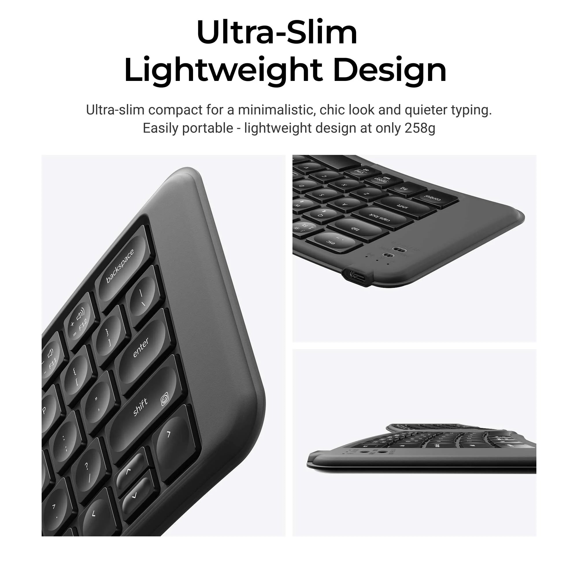 Keychron B11 Pro Ultra-Slim Wireless Foldable Keyboard - View 4