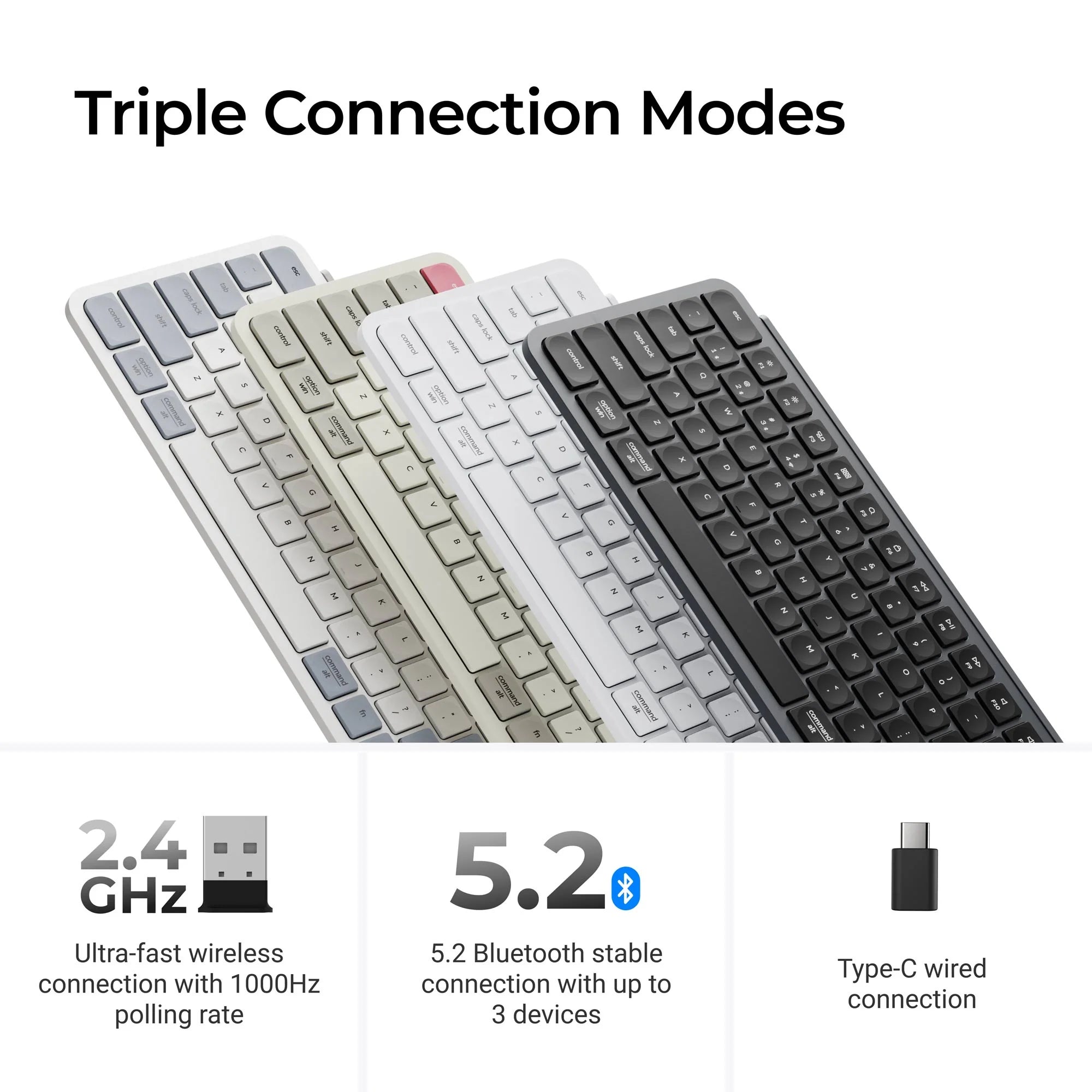 Keychron B6 Pro Ultra-Slim Wireless Keyboard - View 5