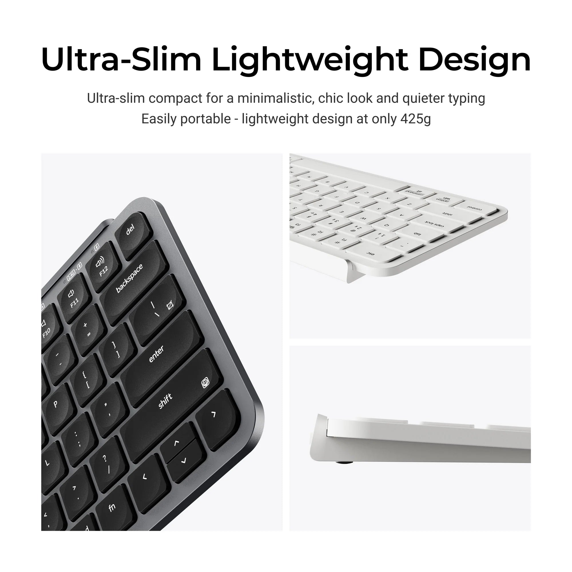 Keychron B1 Pro Ultra-Slim Wireless Keyboard - View 4