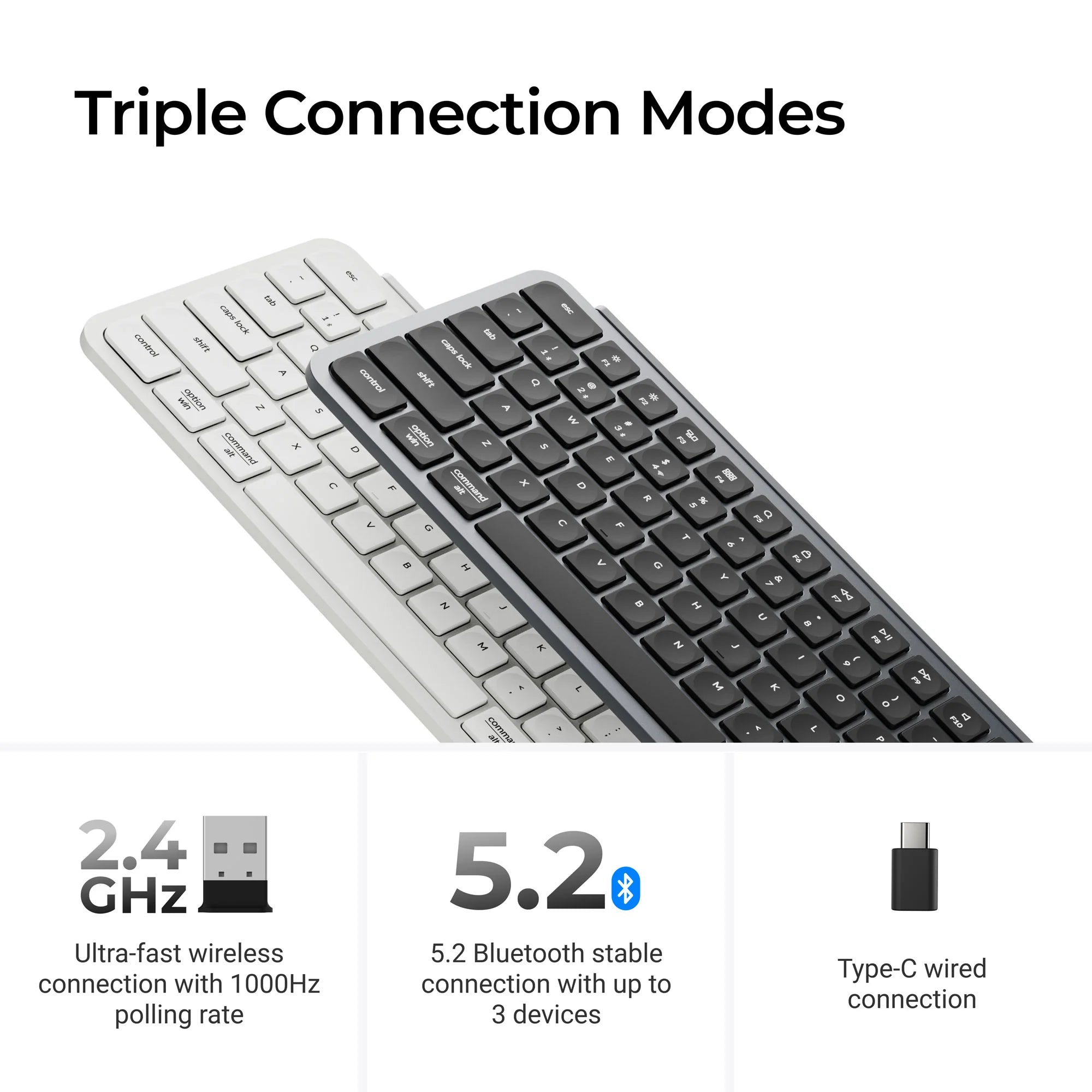 Keychron B2 Pro Ultra-Slim Wireless Keyboard - View 4
