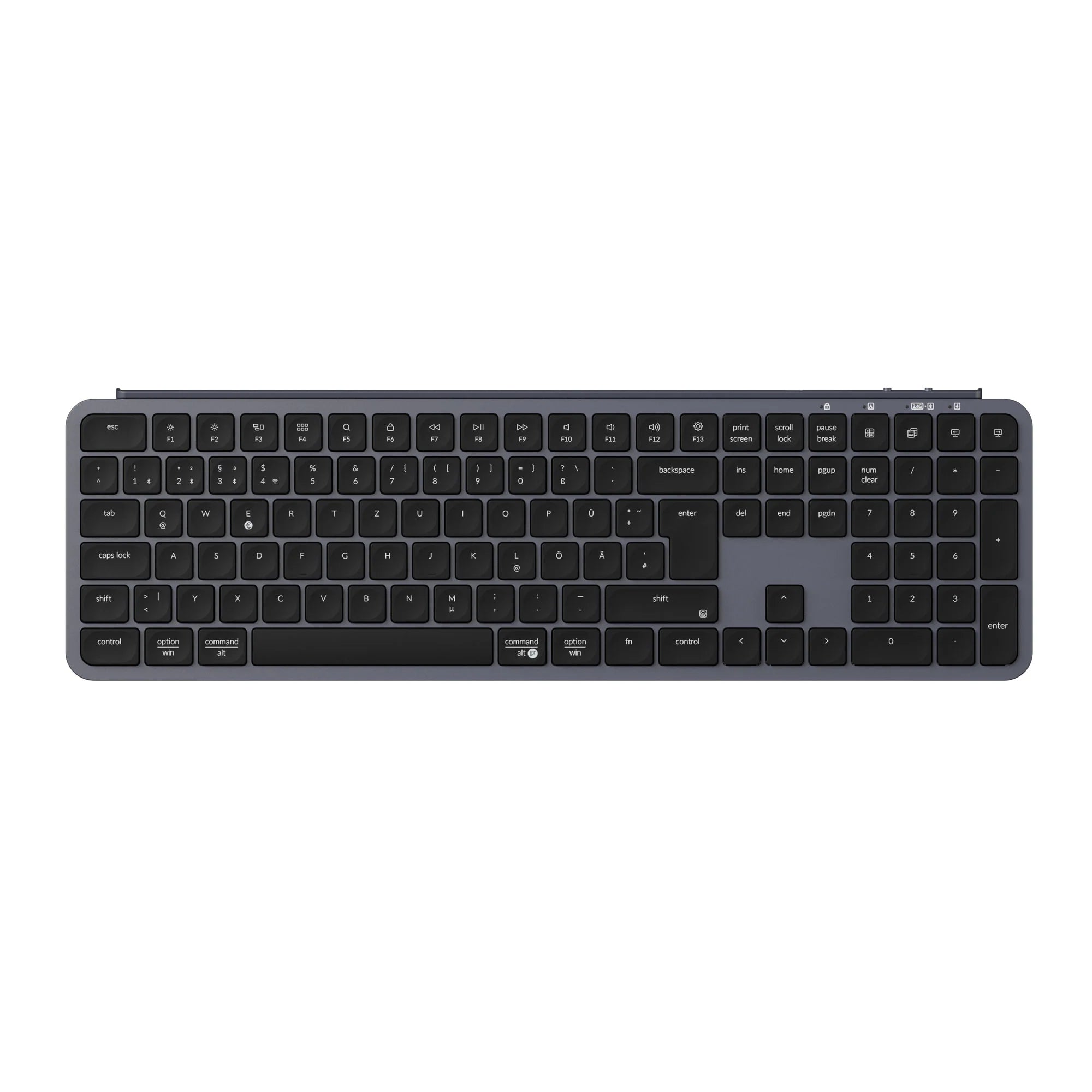 Keychron B6 Pro Ultra-Slim Wireless Keyboard ISO Layout Collection - View 3