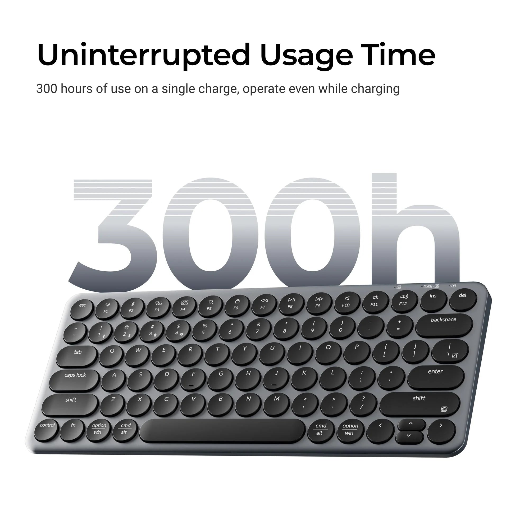 Keychron B3 Pro Ultra-Slim Wireless Keyboard - View 3