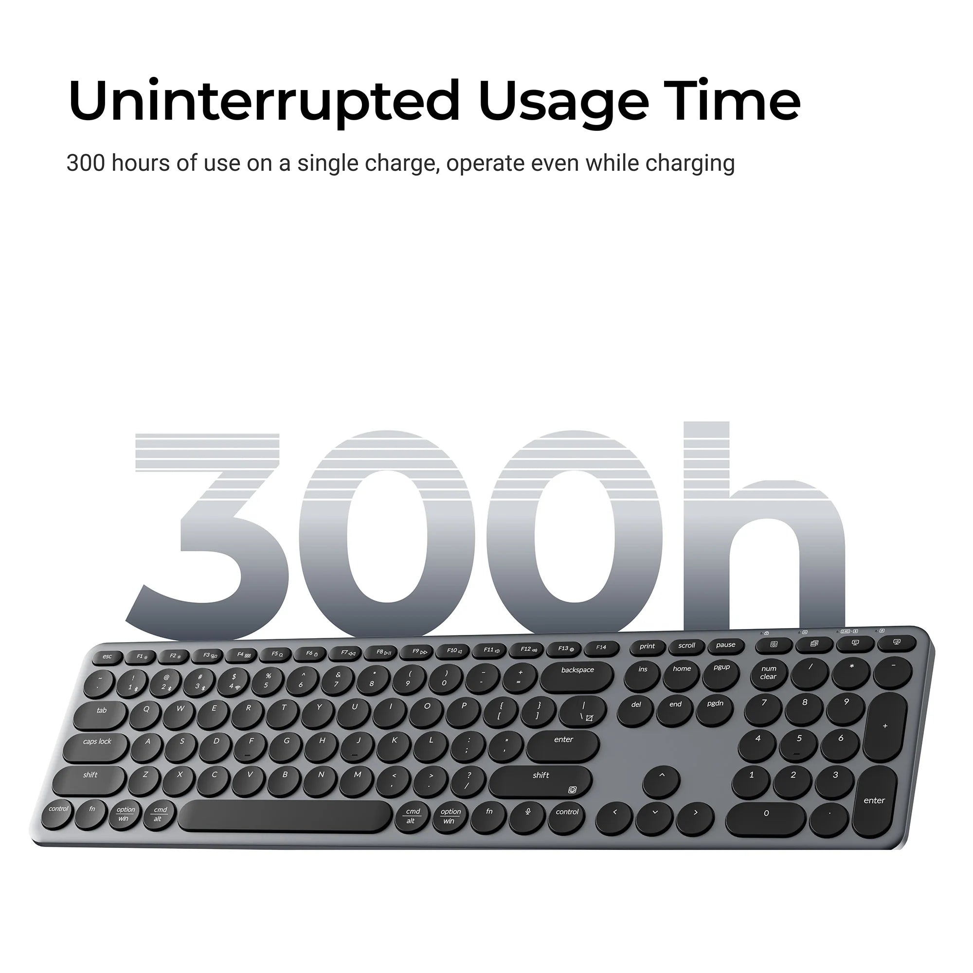 Keychron B5 Pro Ultra-Slim Wireless Keyboard - View 3