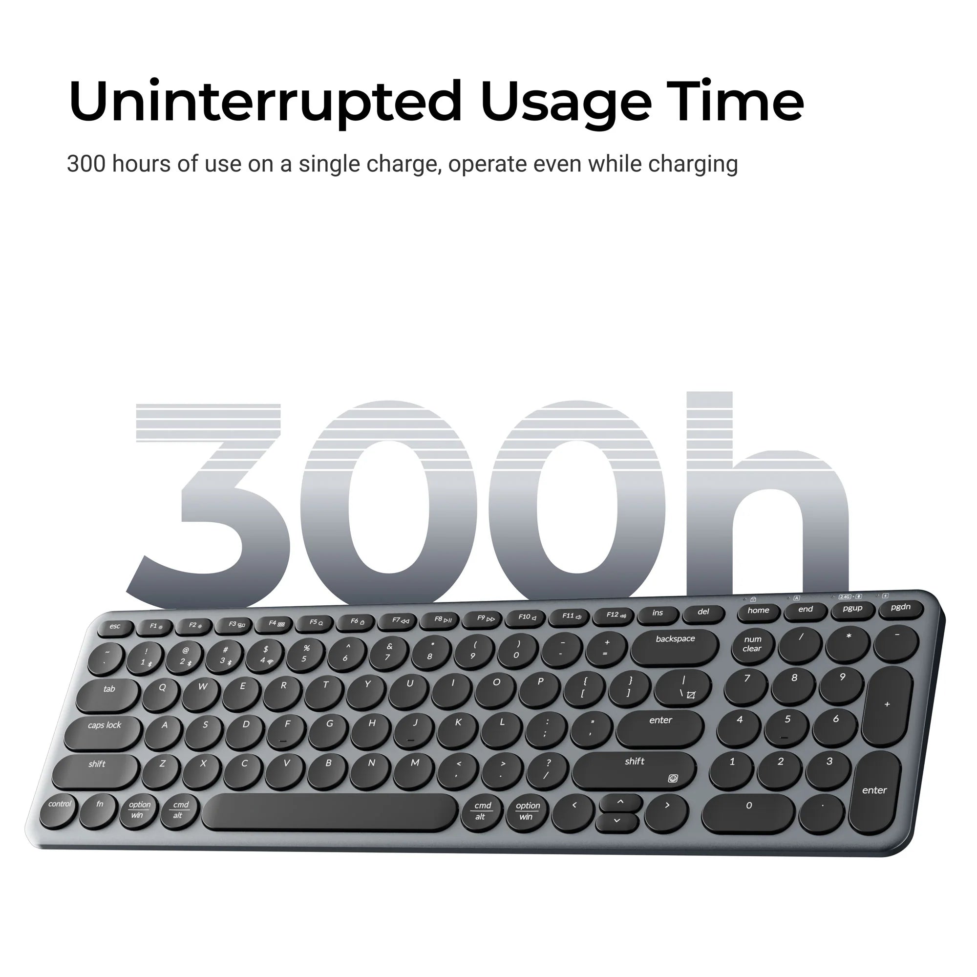 Keychron B4 Pro Ultra-Slim Wireless Keyboard - View 3