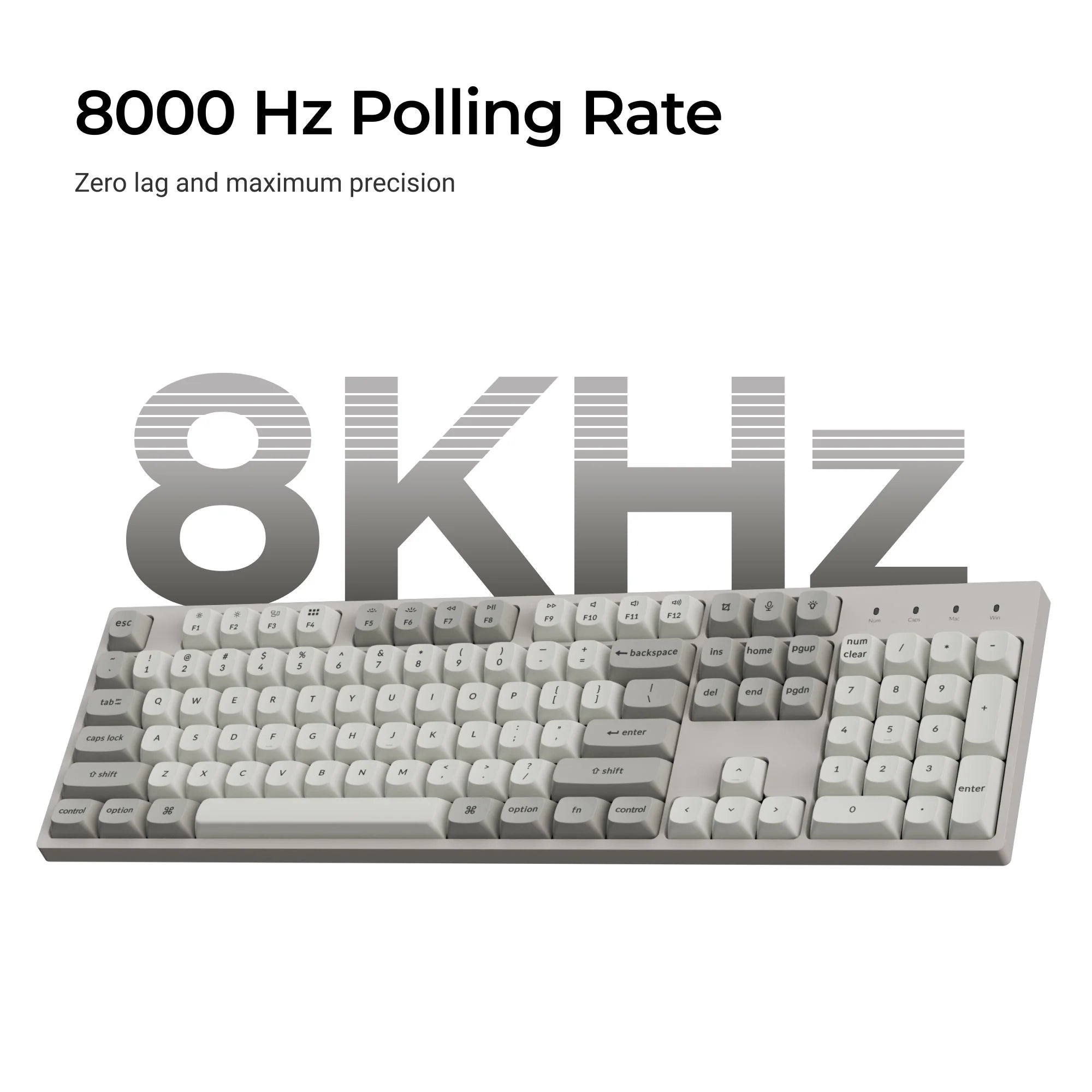 Keychron C2 Pro 8K QMK Wired Custom Mechanical Keyboard - View 2