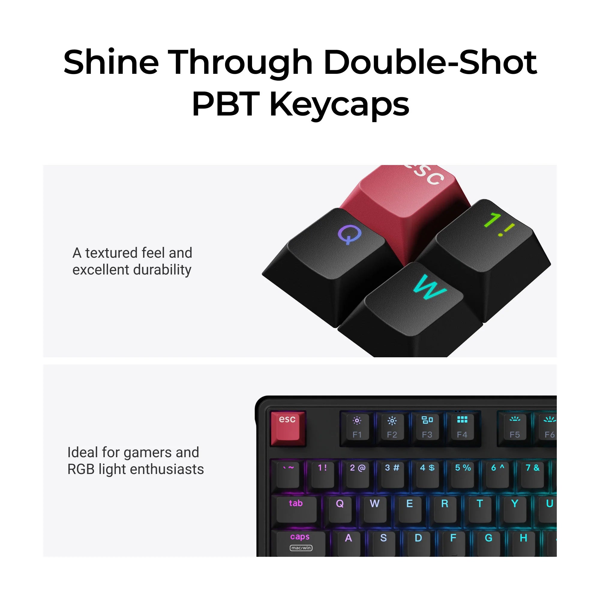 Keychron C3 Pro 8K QMK Wired Custom Mechanical Keyboard - View 6