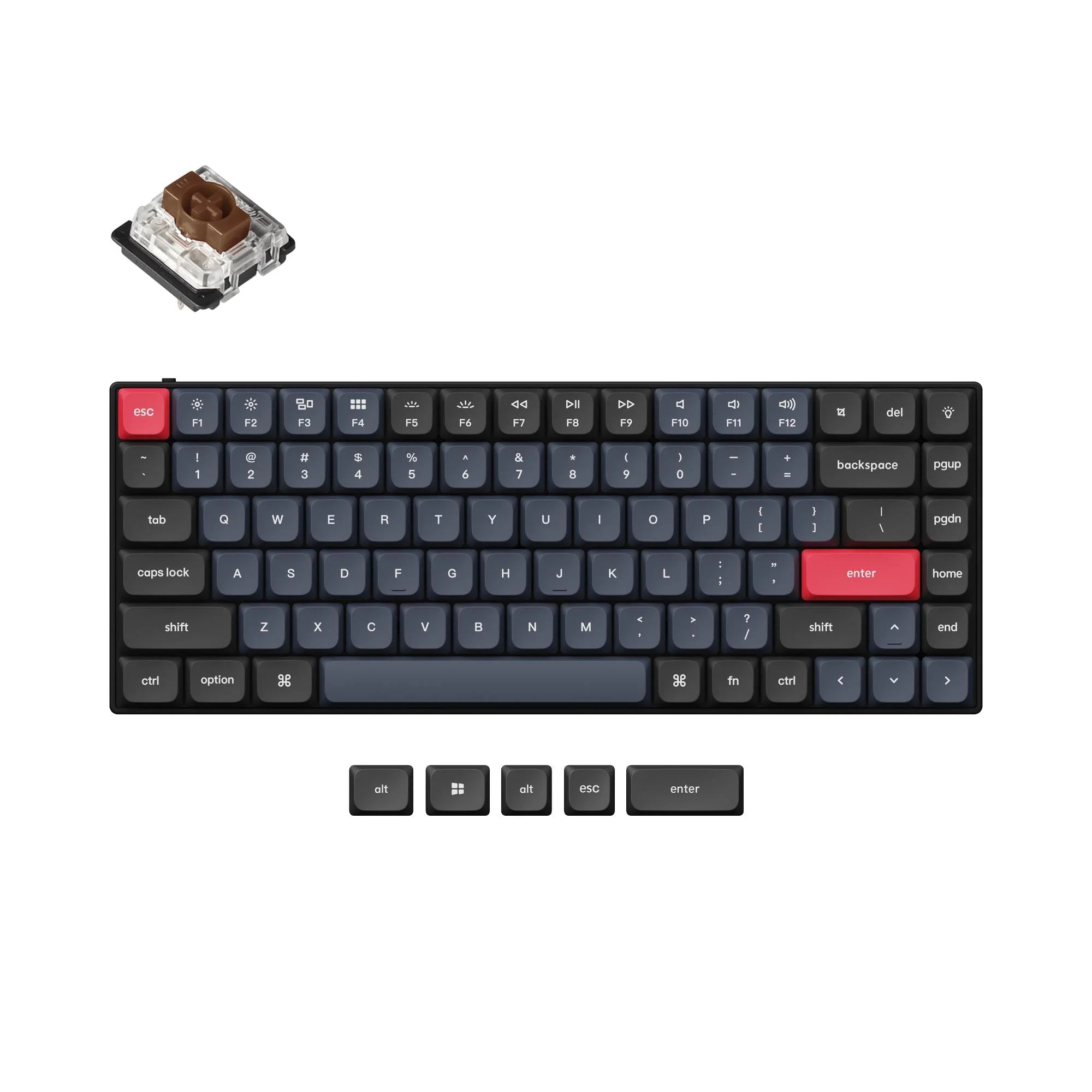 Keychron S1 QMK Custom Mechanical Keyboard - View 6