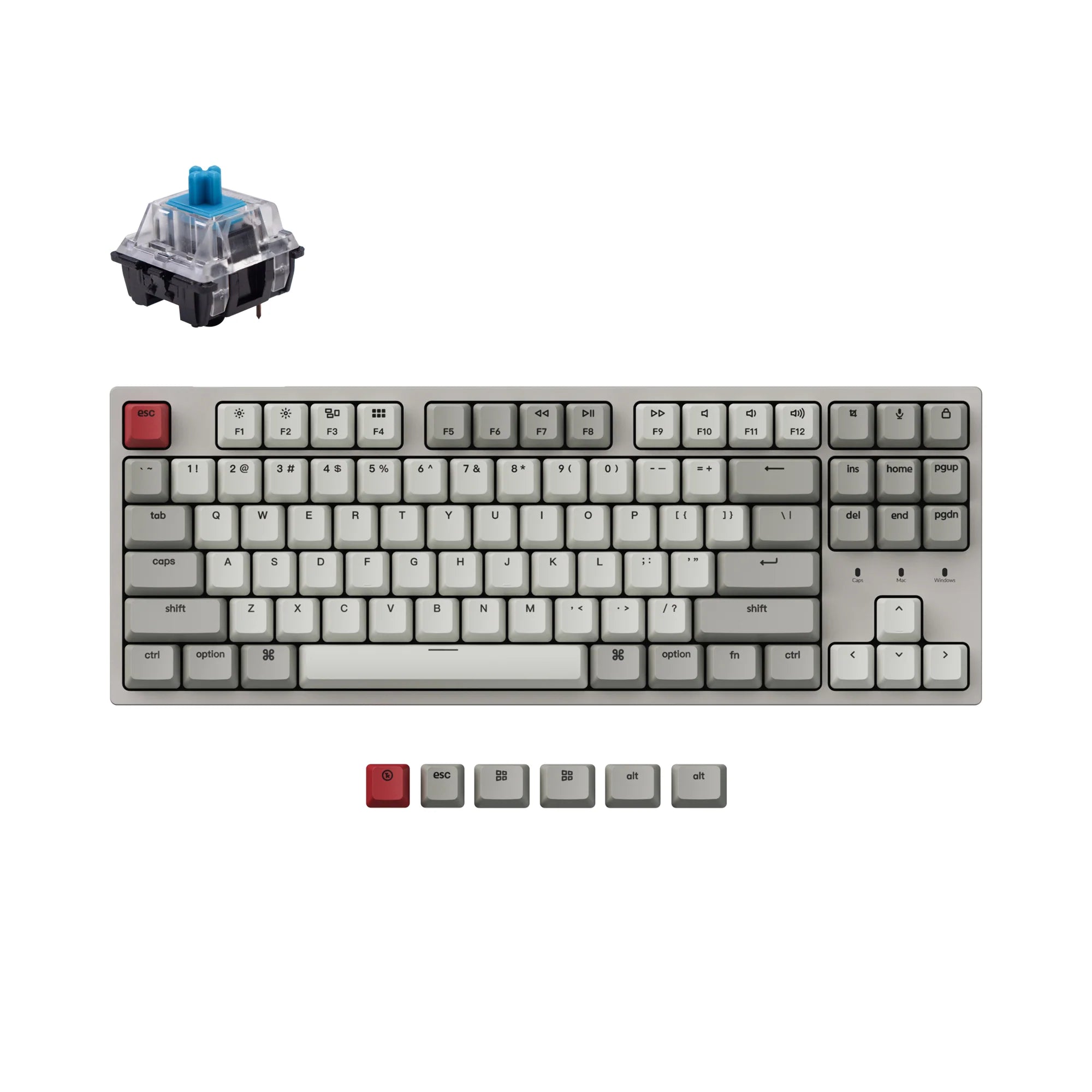 Keychron C1 Wired Mechanical Keyboard - View 2