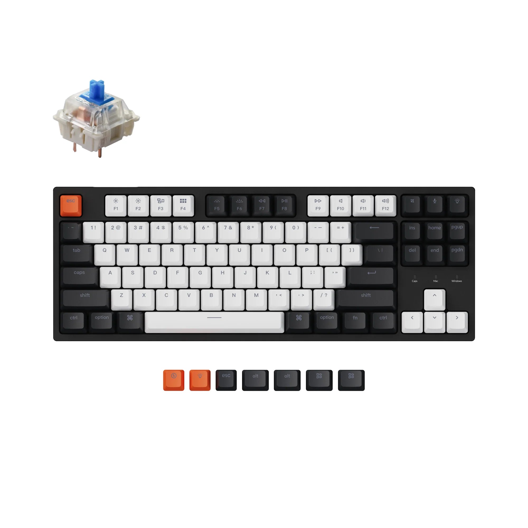 Keychron C1 Wired Mechanical Keyboard - View 5